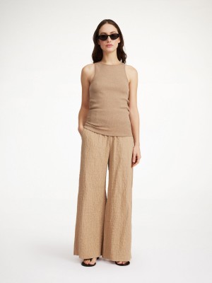 Portki By Malene Birger Campine Wide-leg Tannin | PL_BB54816