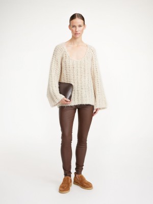 Portki By Malene Birger Elenasoo Leggings Chestnut | PL_BB60007