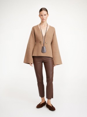 Portki By Malene Birger Florentina Leather Chestnut | PL_BB66981