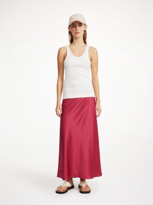 Spódnice By Malene Birger Boshan Midi Wild berries | PL_BB61250