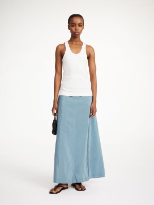 Spódnice By Malene Birger Isoldas Maxi Cool Water | PL_BB78732