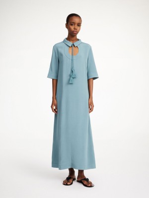 Sukienka By Malene Birger Brinney Maxi Cool Water | PL_BB74738