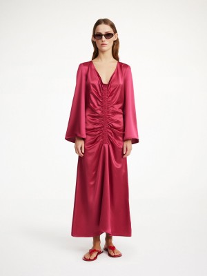 Sukienka By Malene Birger Lavende Maxi Wild berries | PL_BB42621