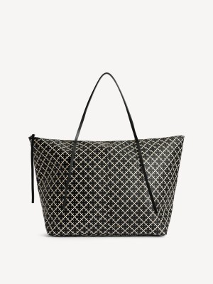 Torby By Malene Birger Leesa Tote Czarne | PL_BB91537