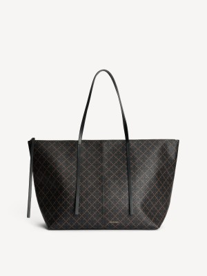 Torby By Malene Birger Luze Tote Ciemny | PL_BB36883