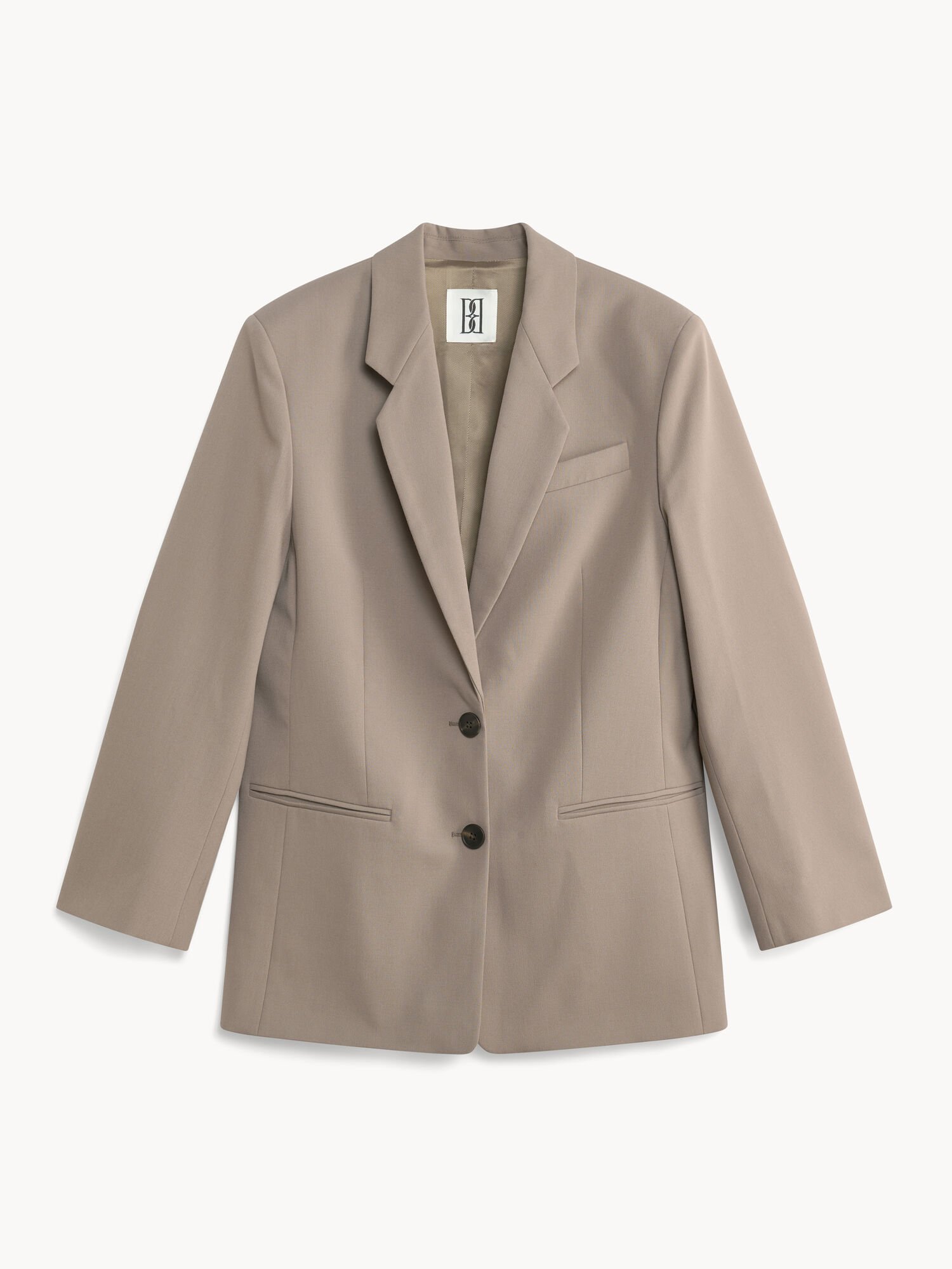 Blezery By Malene Birger Ophie Single-breasted Shitake | PL_BB17819