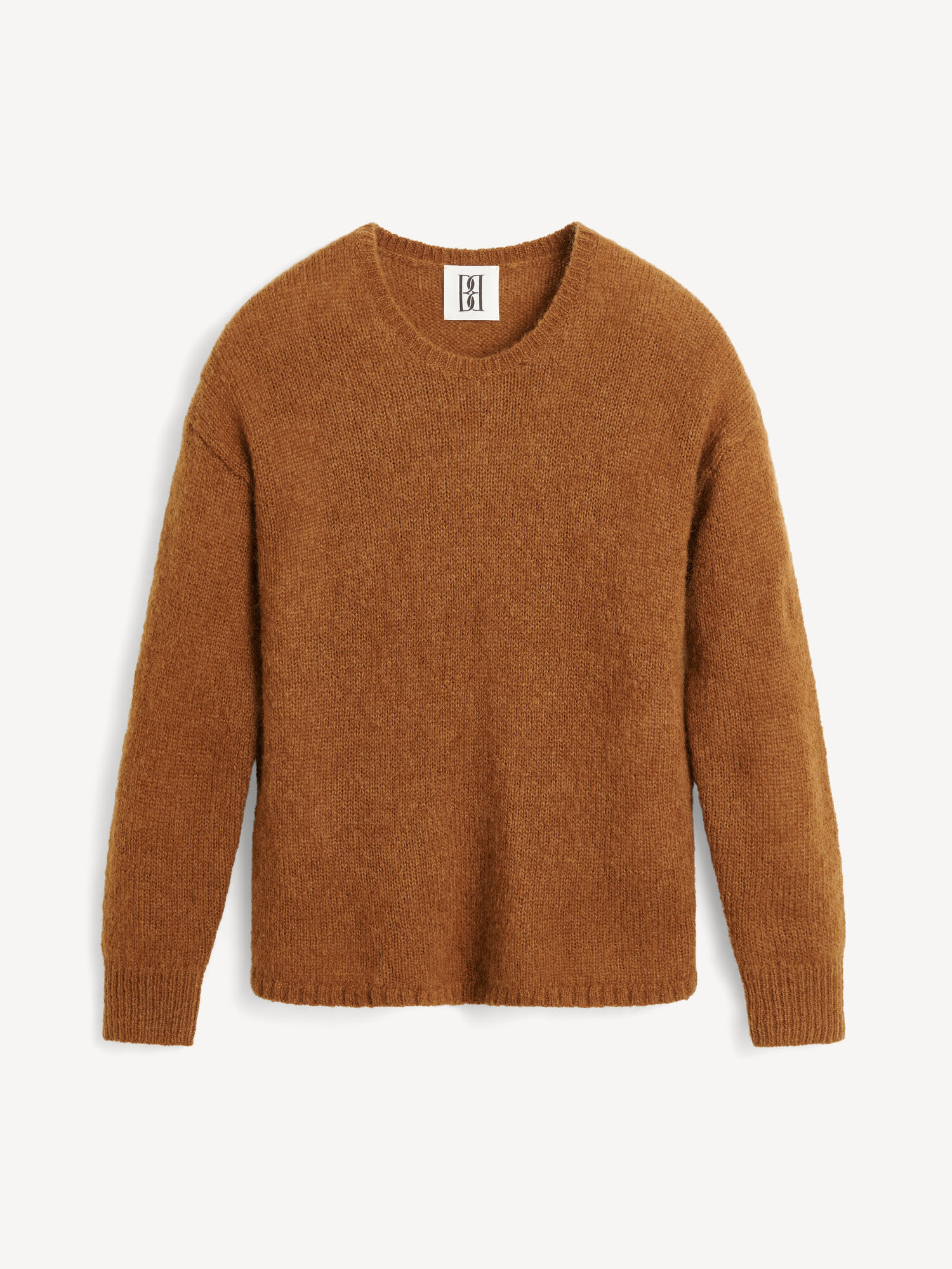 Dzianina By Malene Birger Briella Mohair-blend Sweater Bison | PL_BB59837