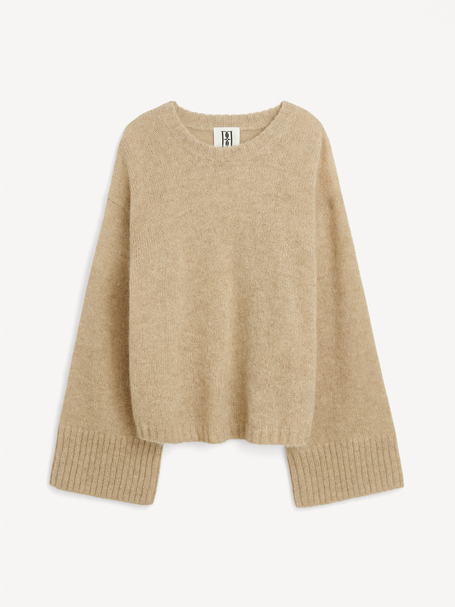 Dzianina By Malene Birger Cierra Sweater Beżowe | PL_BB16769