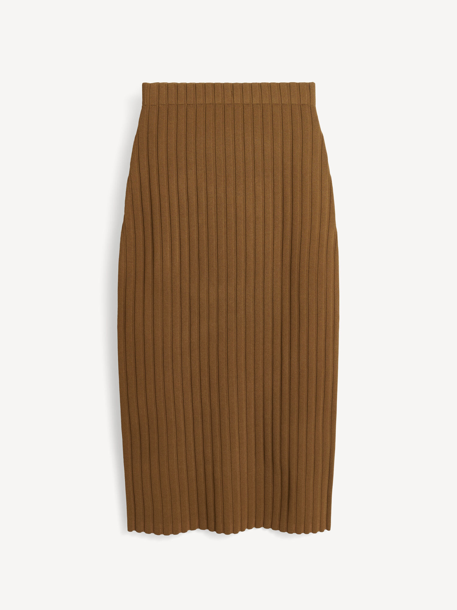 Dzianina By Malene Birger Fiemme Midi Skirt Shitake | PL_BB88385