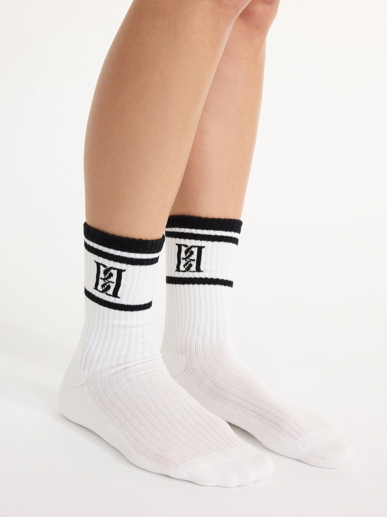 Inne Akcesoria By Malene Birger Leilana Socks Białe | PL_BB81162