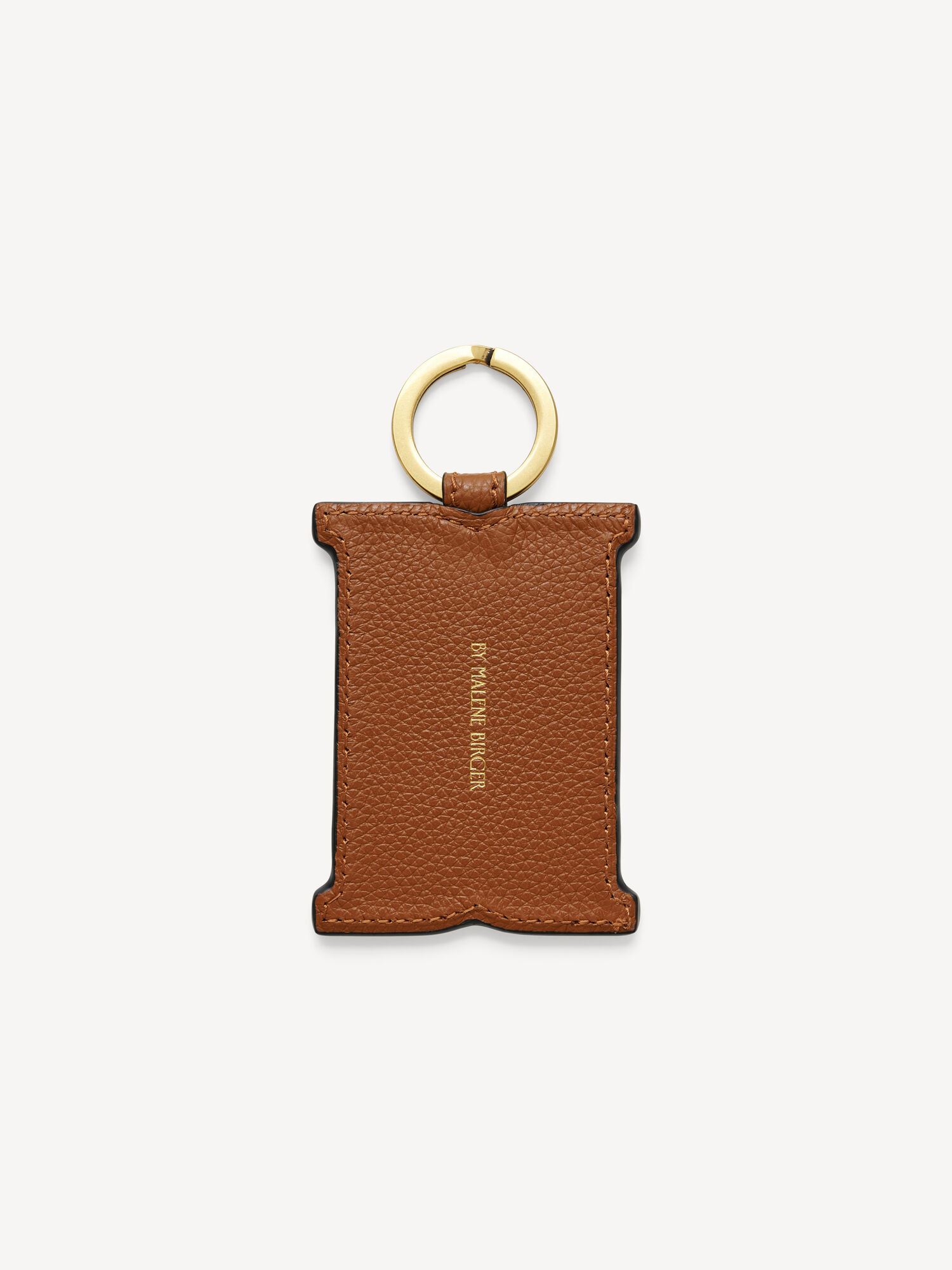 Inne Akcesoria By Malene Birger Monno Leather Keychain Tannin | PL_BB80737