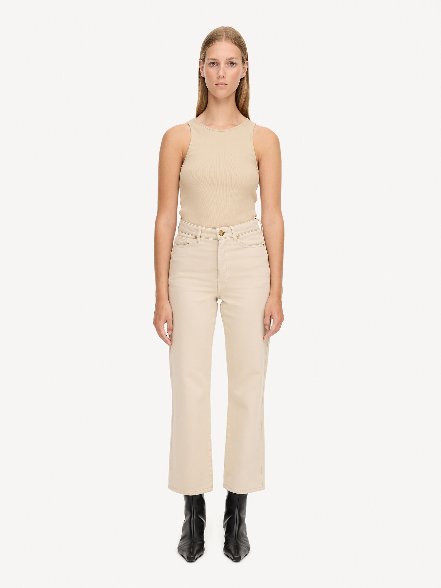 Jeansy By Malene Birger Milium Organic Cotton Mojave Desert | PL_BB74393