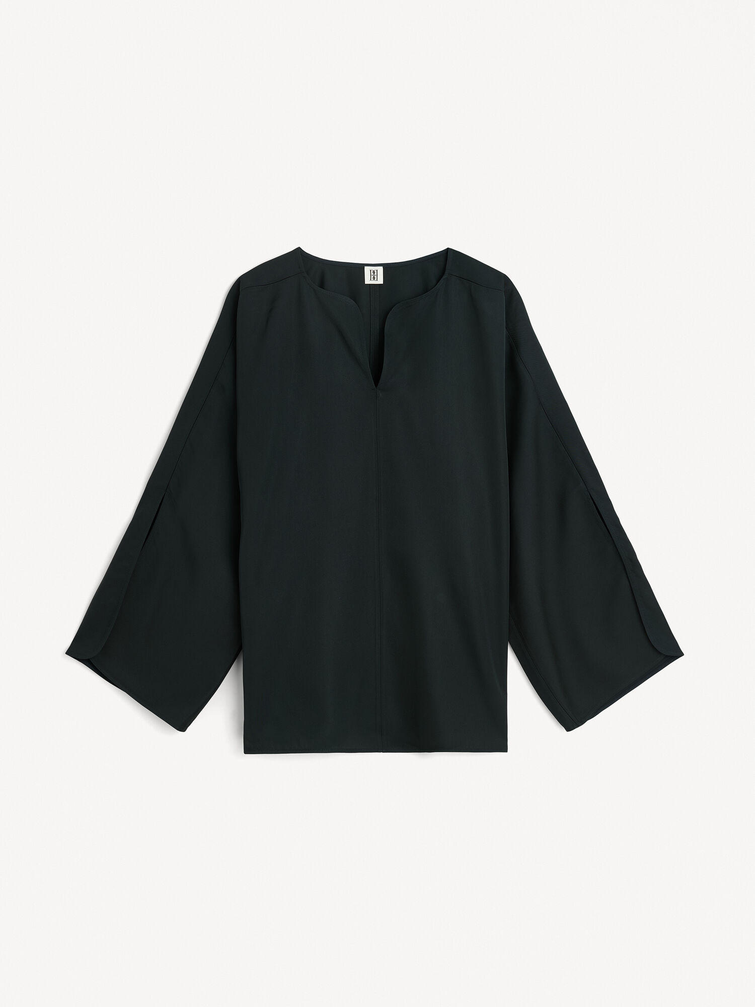 Koszule By Malene Birger Calias Tunic-style Blouse Czarne | PL_BB18959