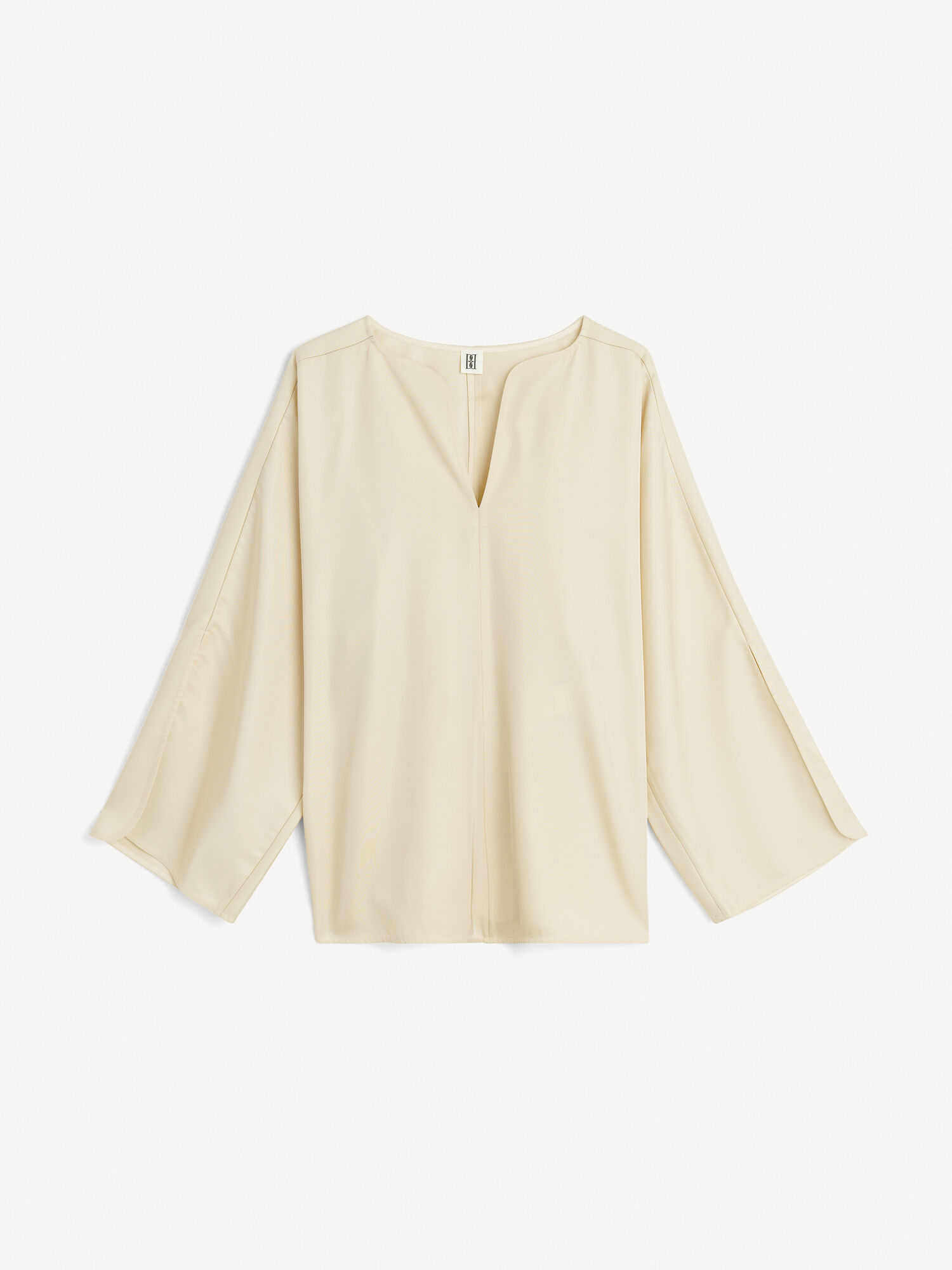 Koszule By Malene Birger Calias Tunic-style Blouse Kremowe | PL_BB33949