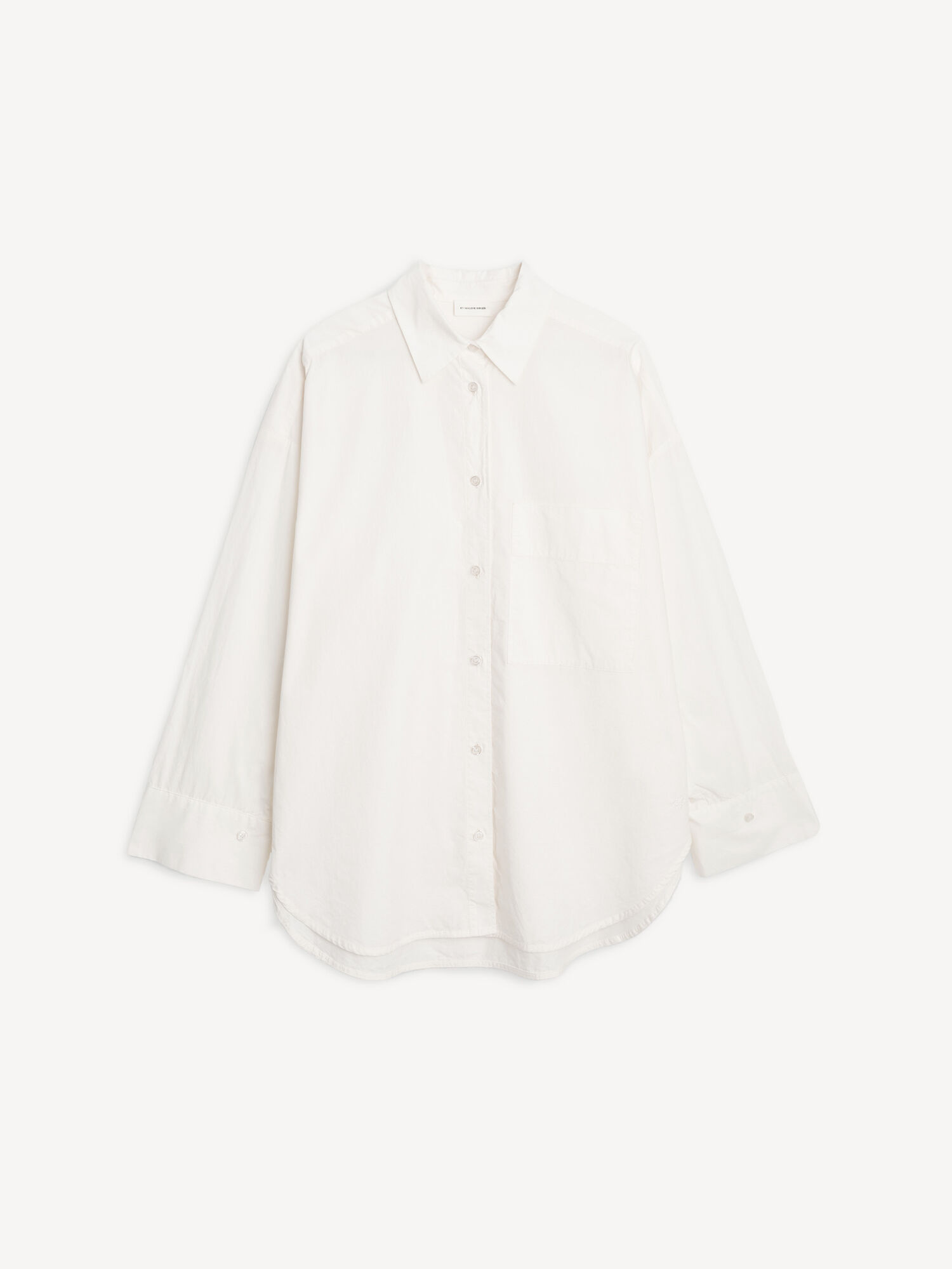 Koszule By Malene Birger Derris Organic Cotton Białe | PL_BB21820