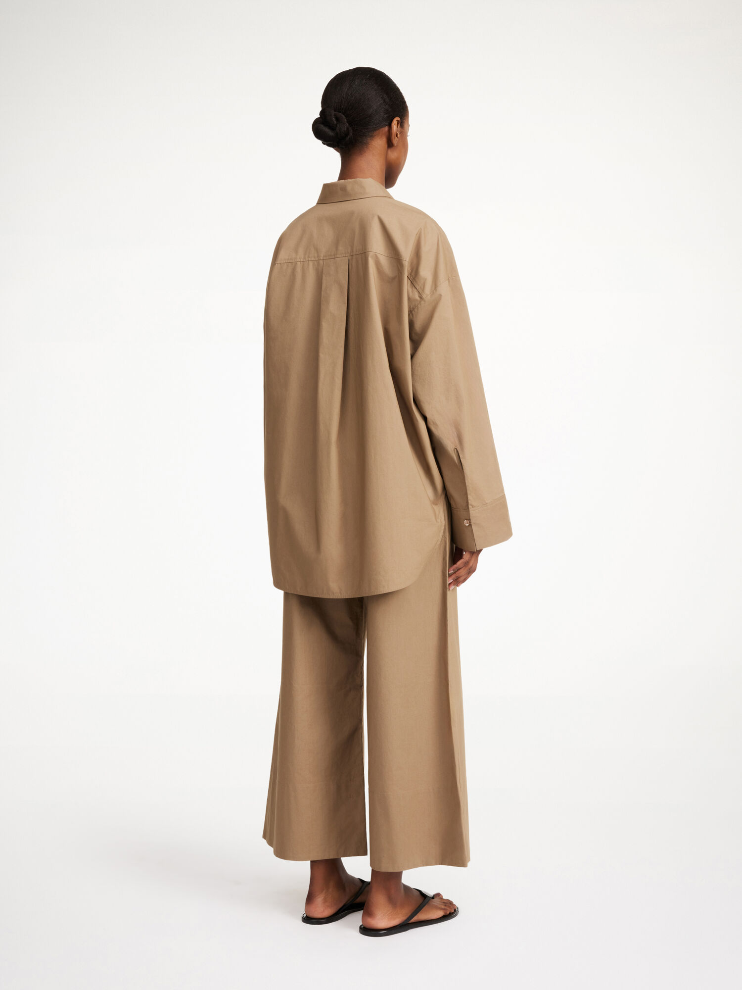 Koszule By Malene Birger Derris Organic Cotton Shitake | PL_BB95568