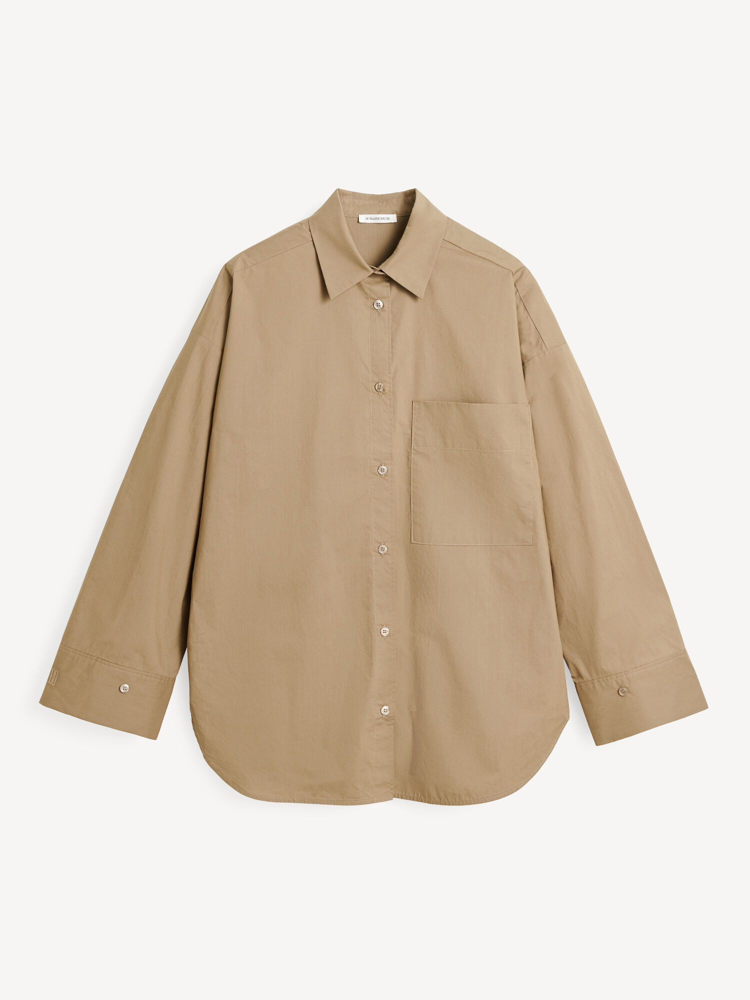 Koszule By Malene Birger Derris Organic Cotton Shitake | PL_BB95568