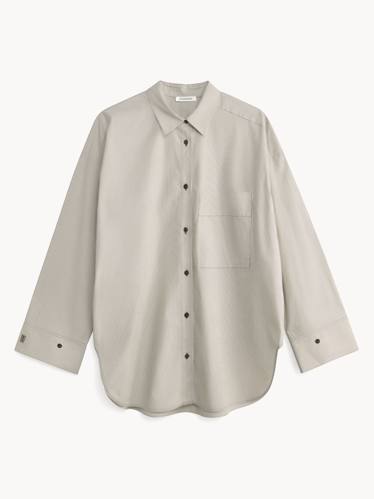 Koszule By Malene Birger Derris Organic Cotton Brązowe | PL_BB83266