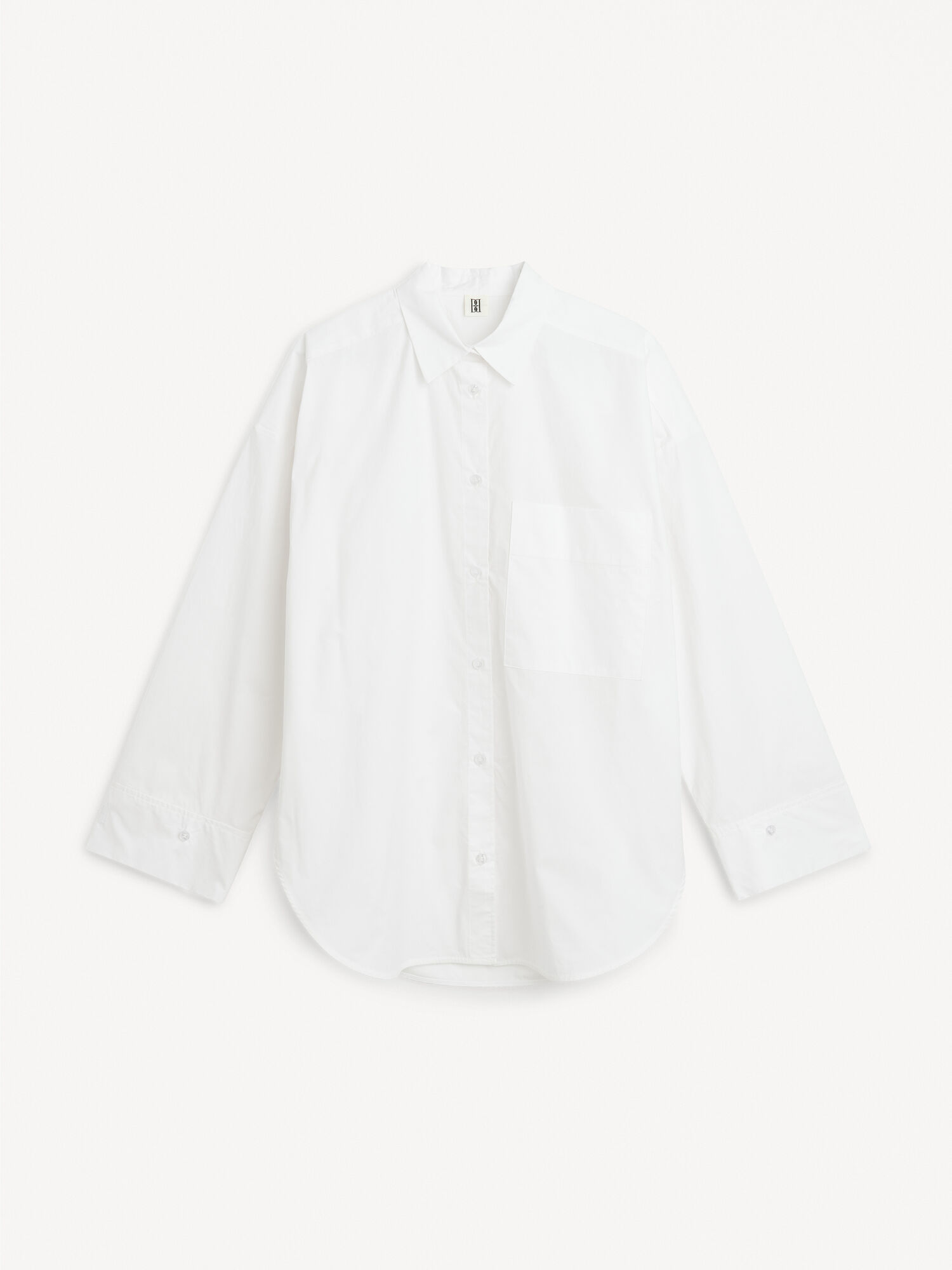 Koszule By Malene Birger Derris Organic Cotton Białe | PL_BB75698