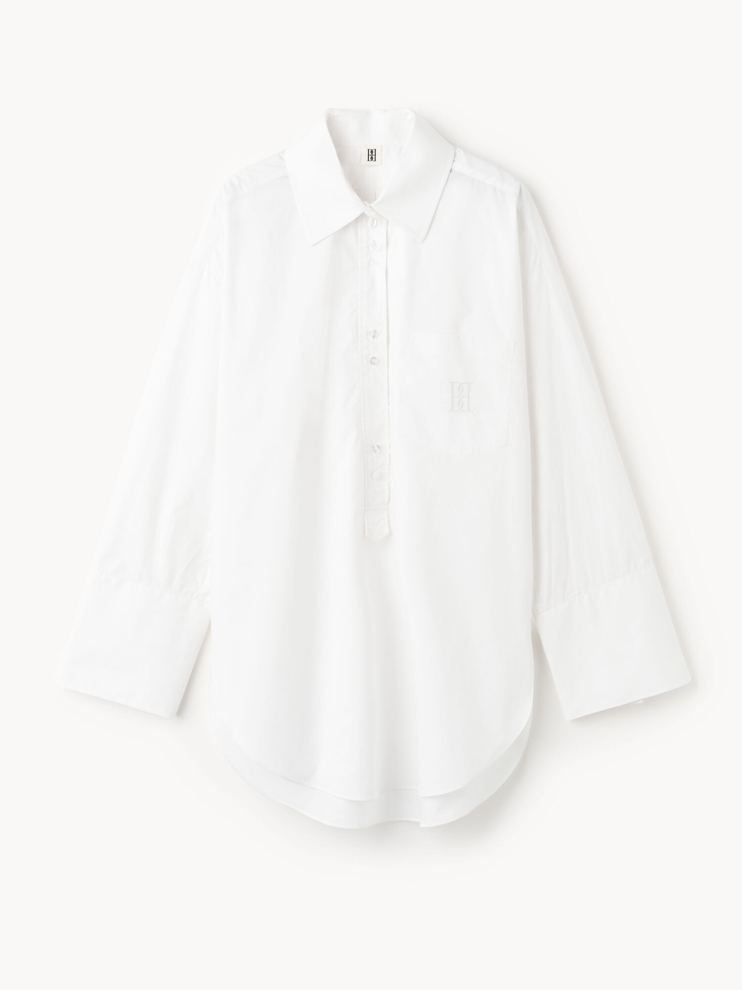 Koszule By Malene Birger Maye Organic Cotton Białe | PL_BB56579