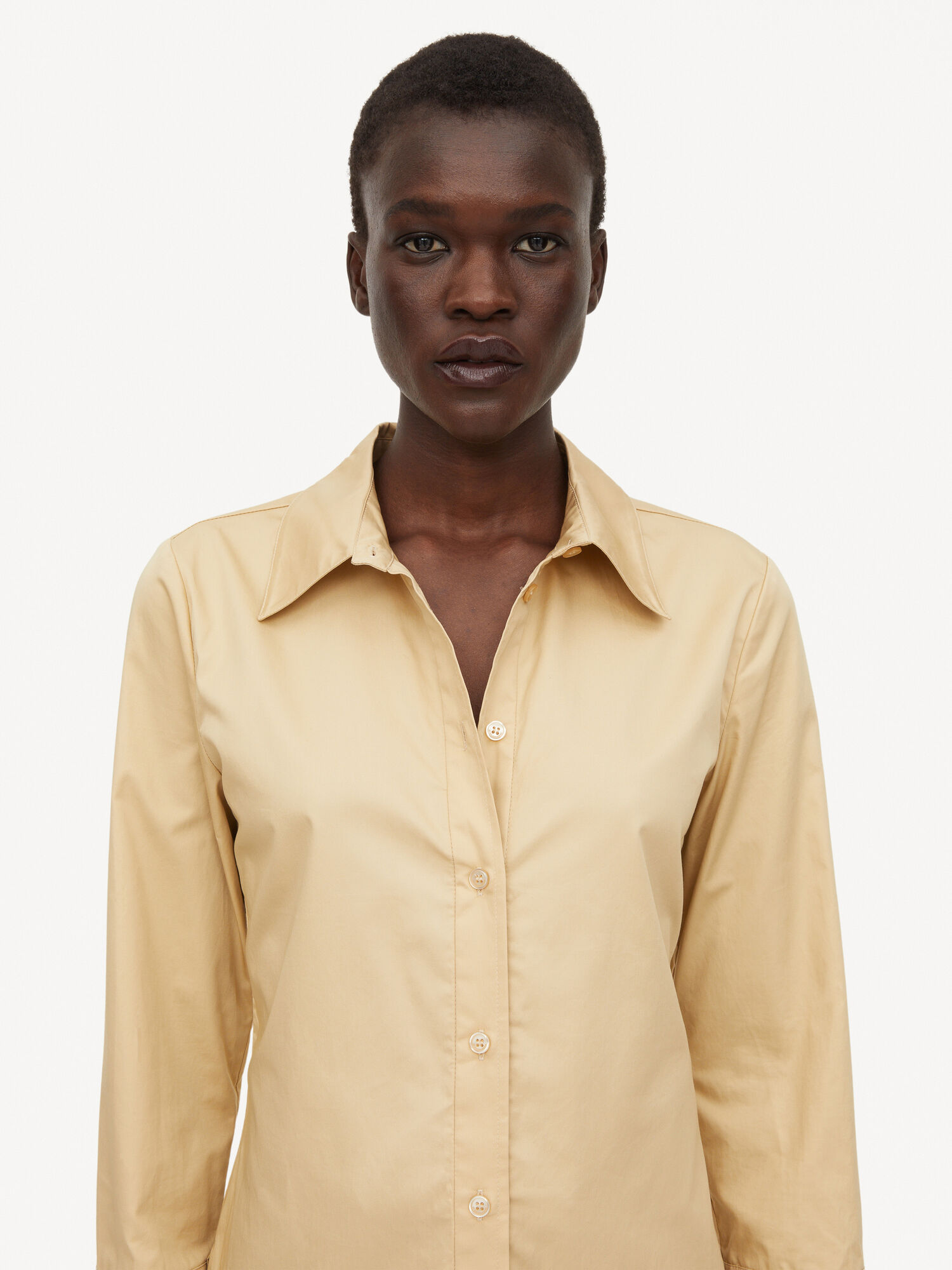 Koszule By Malene Birger Padano Organic Cotton Ciemny | PL_BB61509