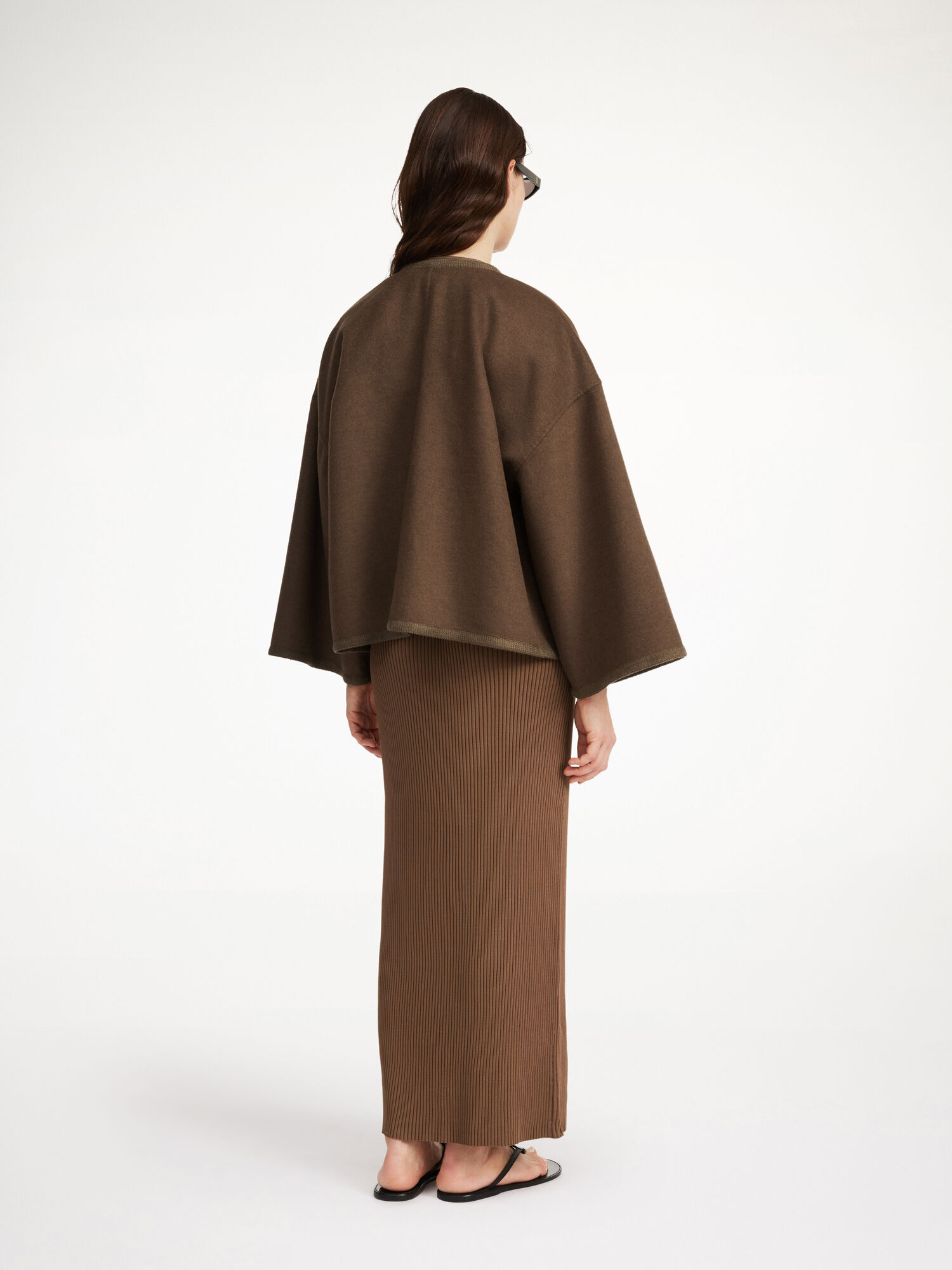 Kurtki By Malene Birger Jacquie Wool Shitake | PL_BB37124