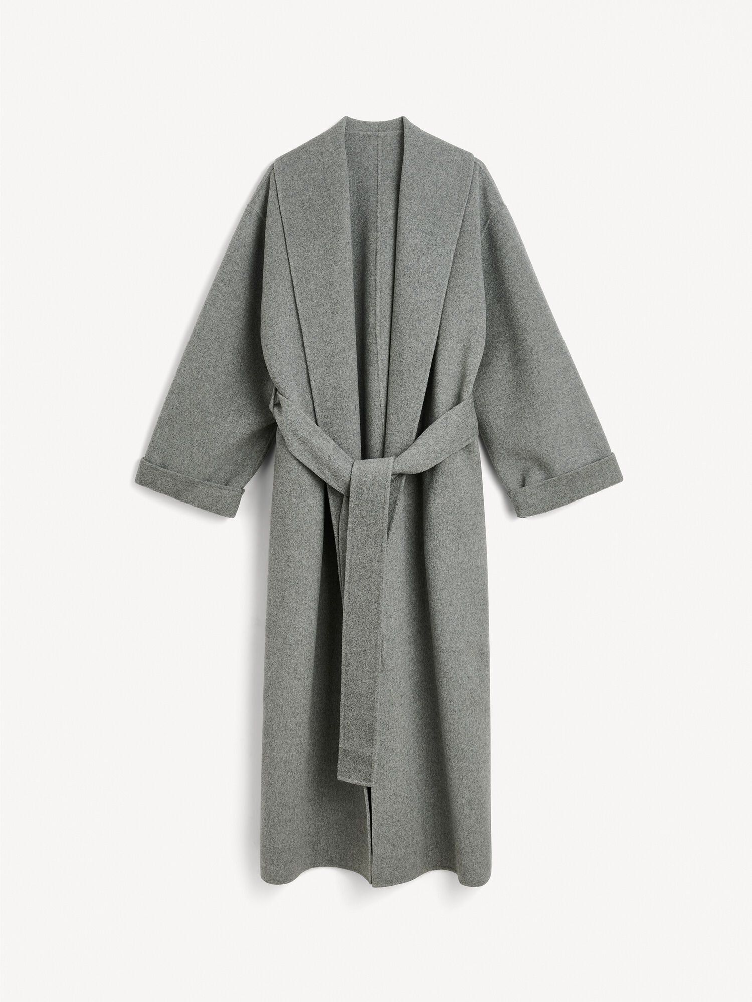 Kurtki By Malene Birger Trullem Wool Szare | PL_BB63848