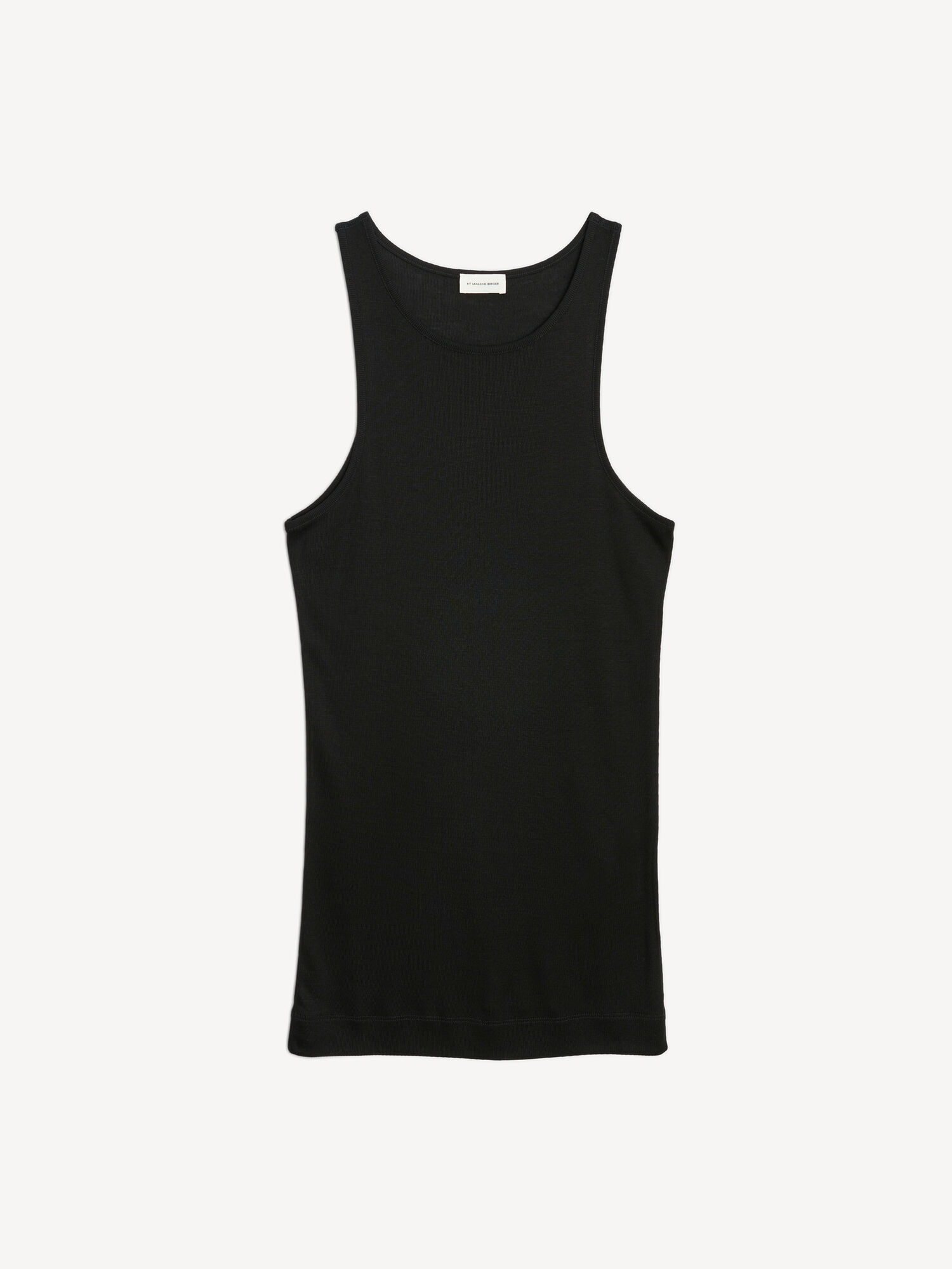 Najfatalniejszy By Malene Birger Amiee Organic Cotton Tank Czarne | PL_BB32452