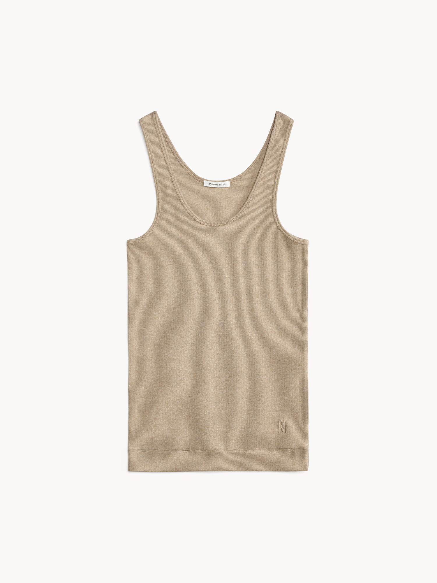 Najfatalniejszy By Malene Birger Anisa Organic Cotton Tank Nomad | PL_BB65422