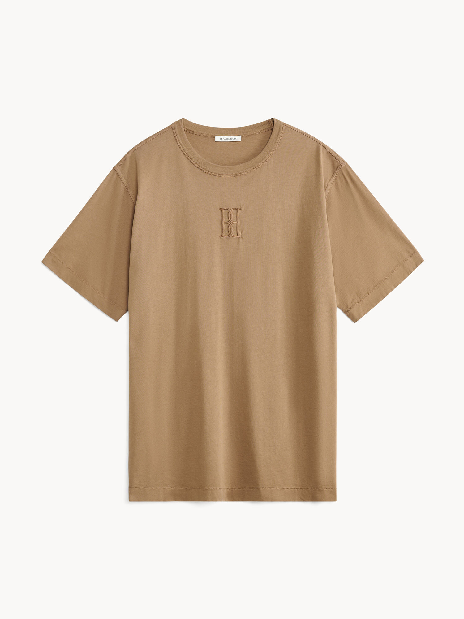 Najfatalniejszy By Malene Birger Fayeh Organic Cotton T-shirt Shitake | PL_BB40912