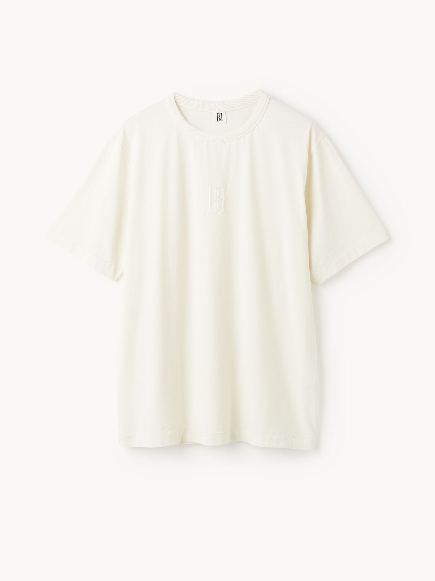 Najfatalniejszy By Malene Birger Fayeh Organic Cotton T-shirt Białe | PL_BB76521