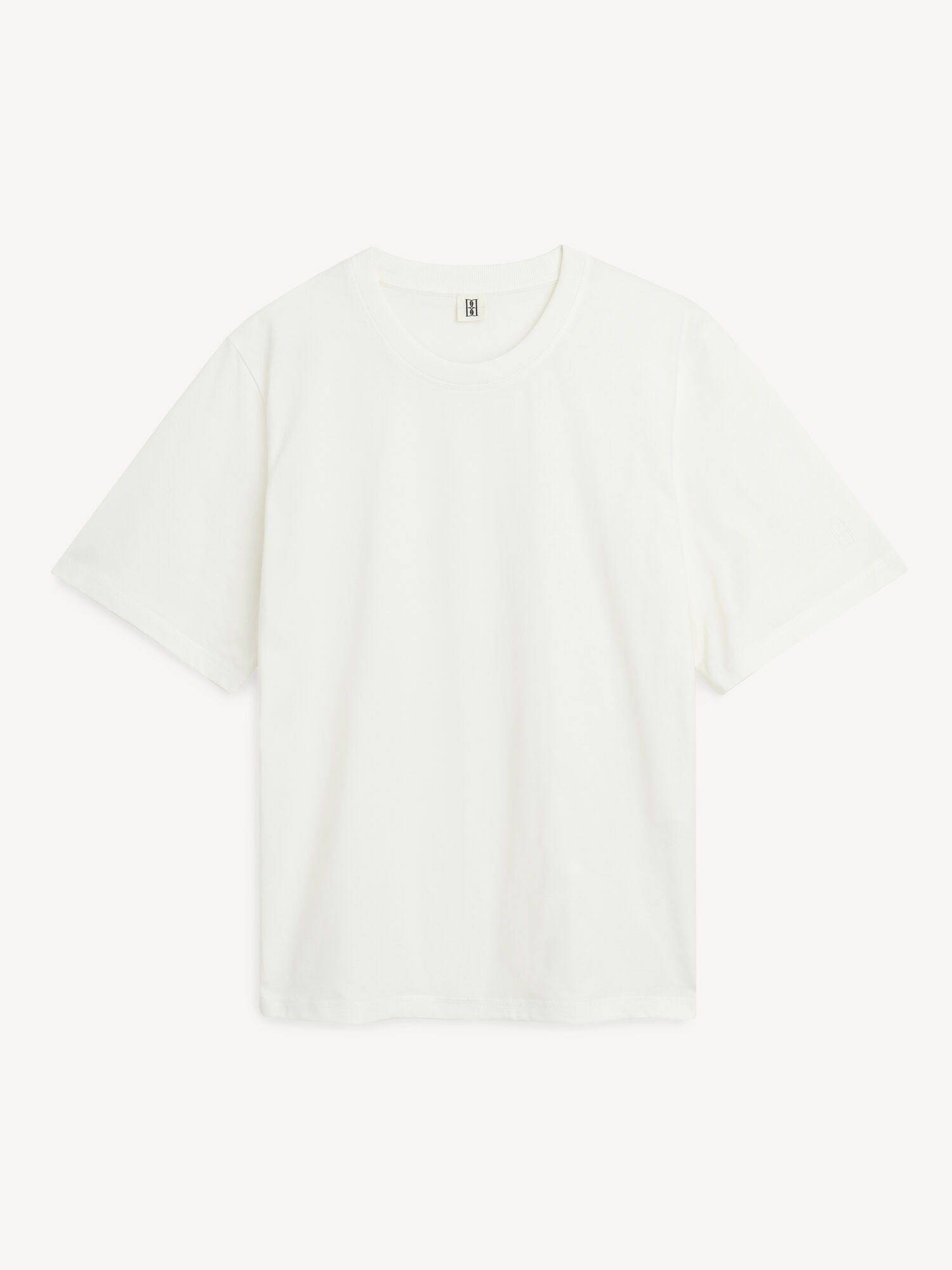 Najfatalniejszy By Malene Birger Hedil T-shirt Białe | PL_BB96038