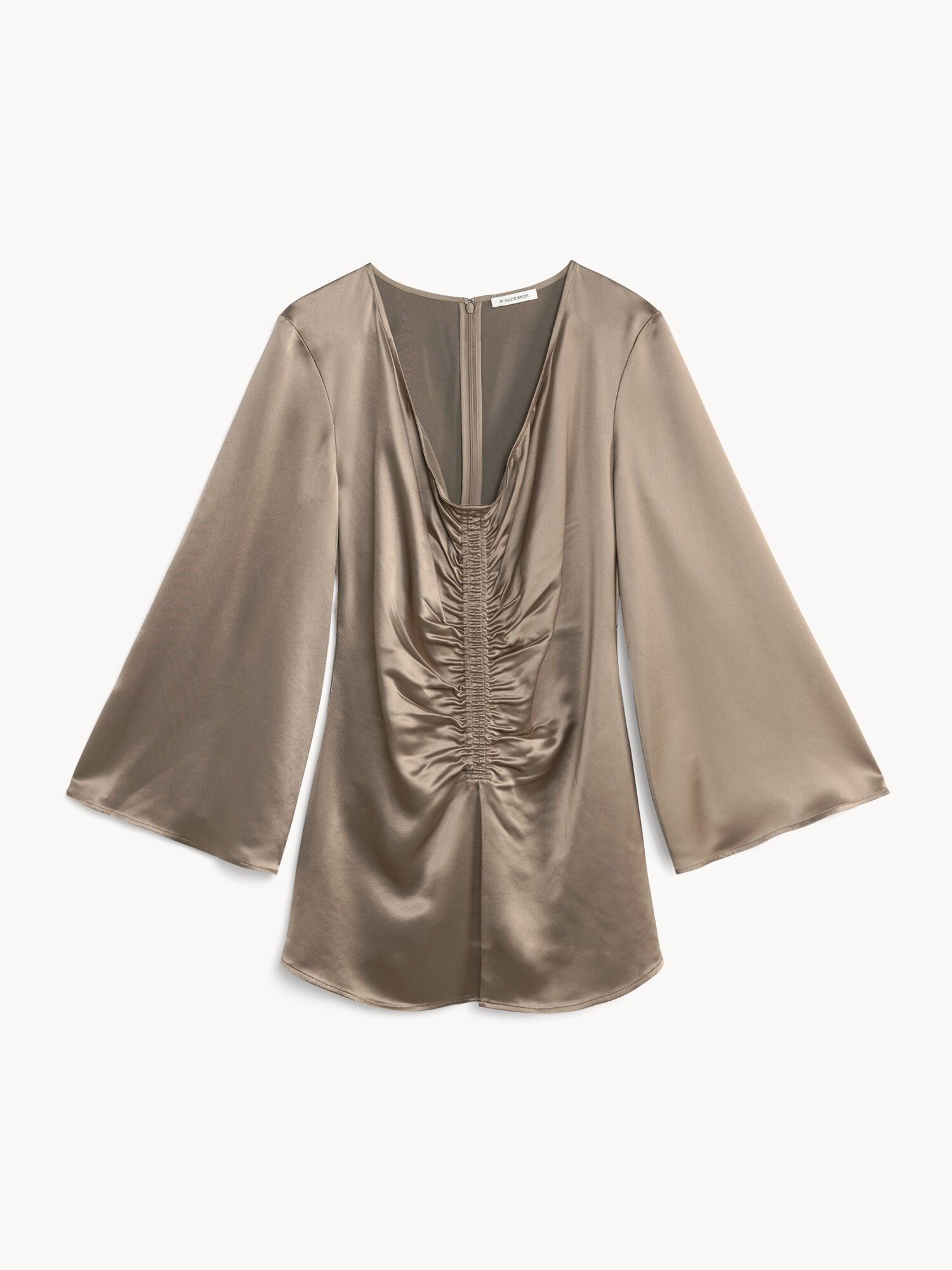 Najfatalniejszy By Malene Birger Leviola Blouse Shitake | PL_BB25787