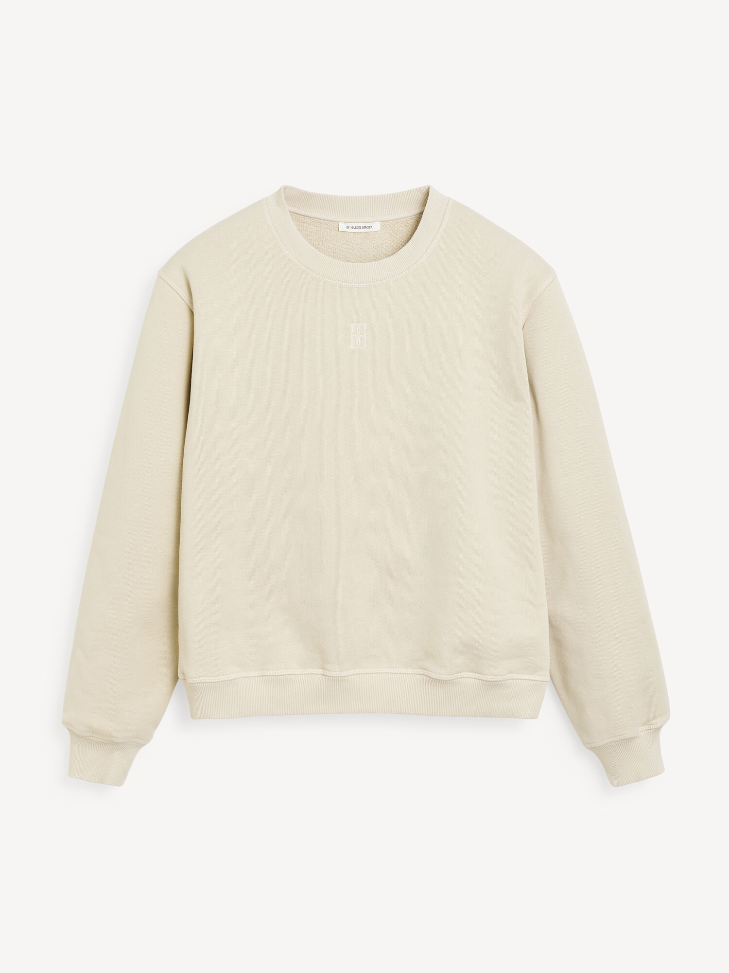 Odzież sportowa By Malene Birger Apalia Organic Cotton Sweatshirt Oyster Gray | PL_BB15324