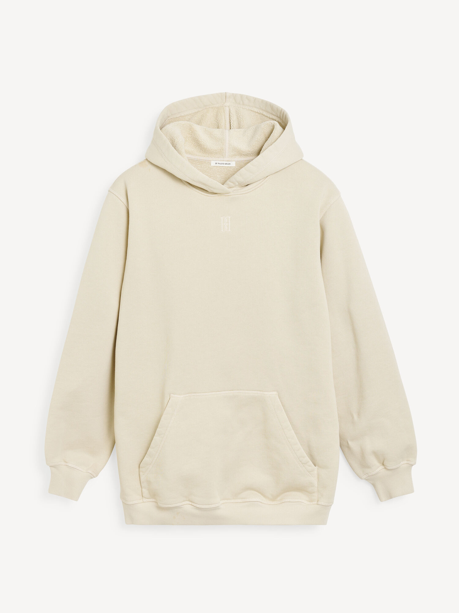 Odzież sportowa By Malene Birger Felipa Organic Cotton Hoodie Oyster Gray | PL_BB24390