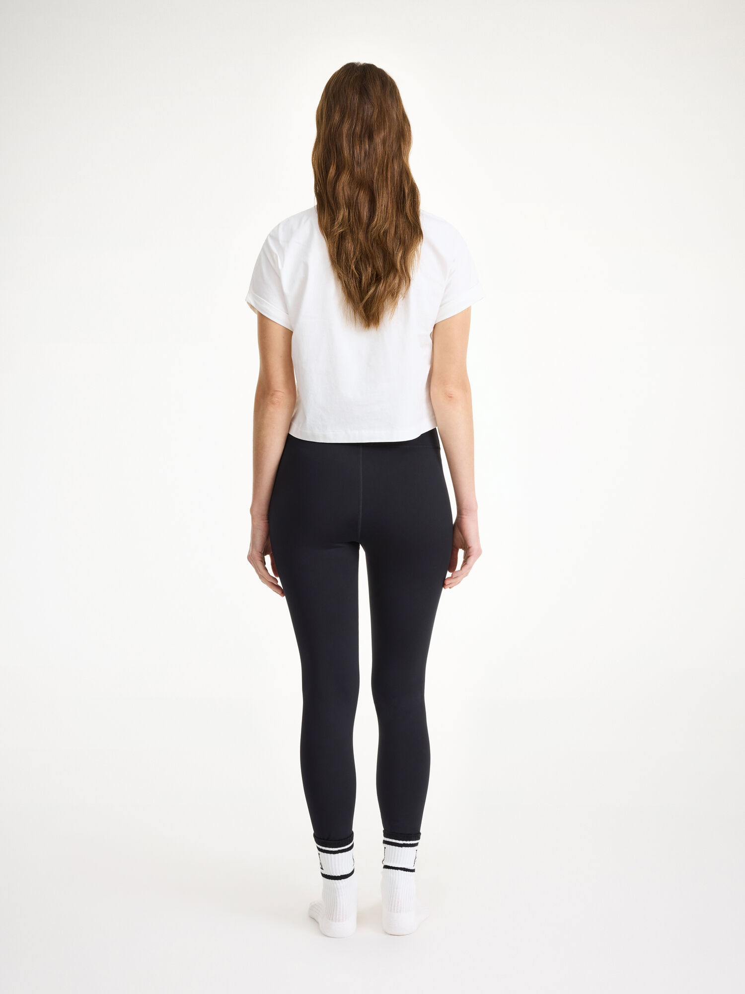 Odzież sportowa By Malene Birger Polene Athletic Leggings Czarne | PL_BB24136