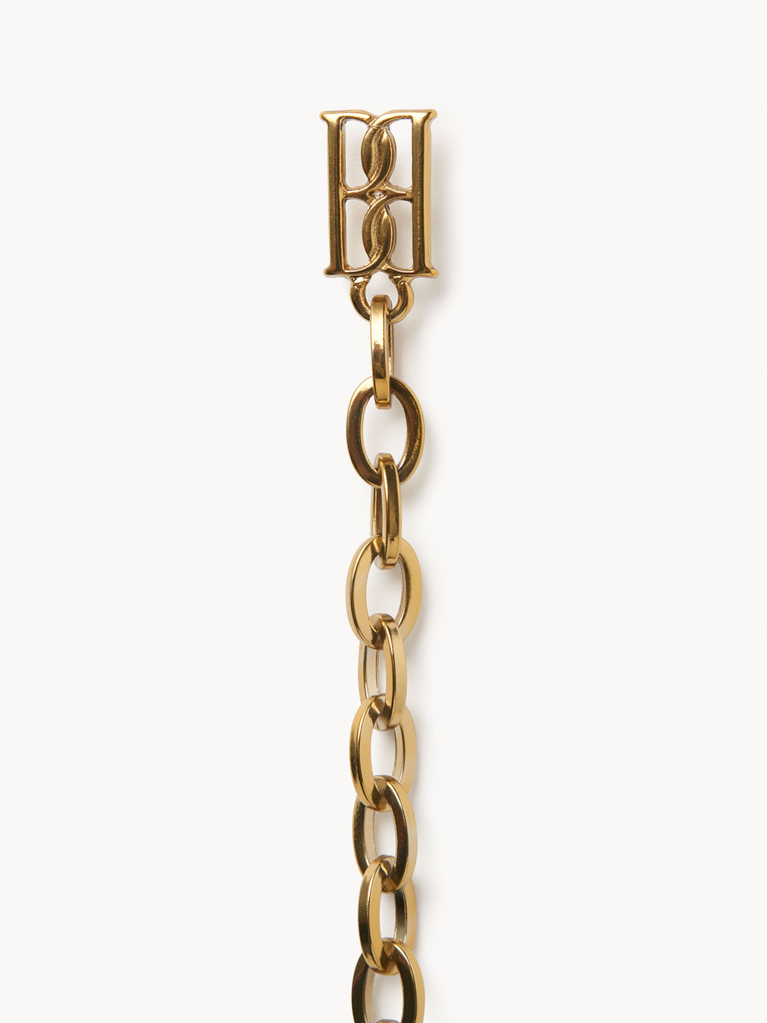 Paski By Malene Birger Chanlo Gold-tone Chain Złote | PL_BB15361