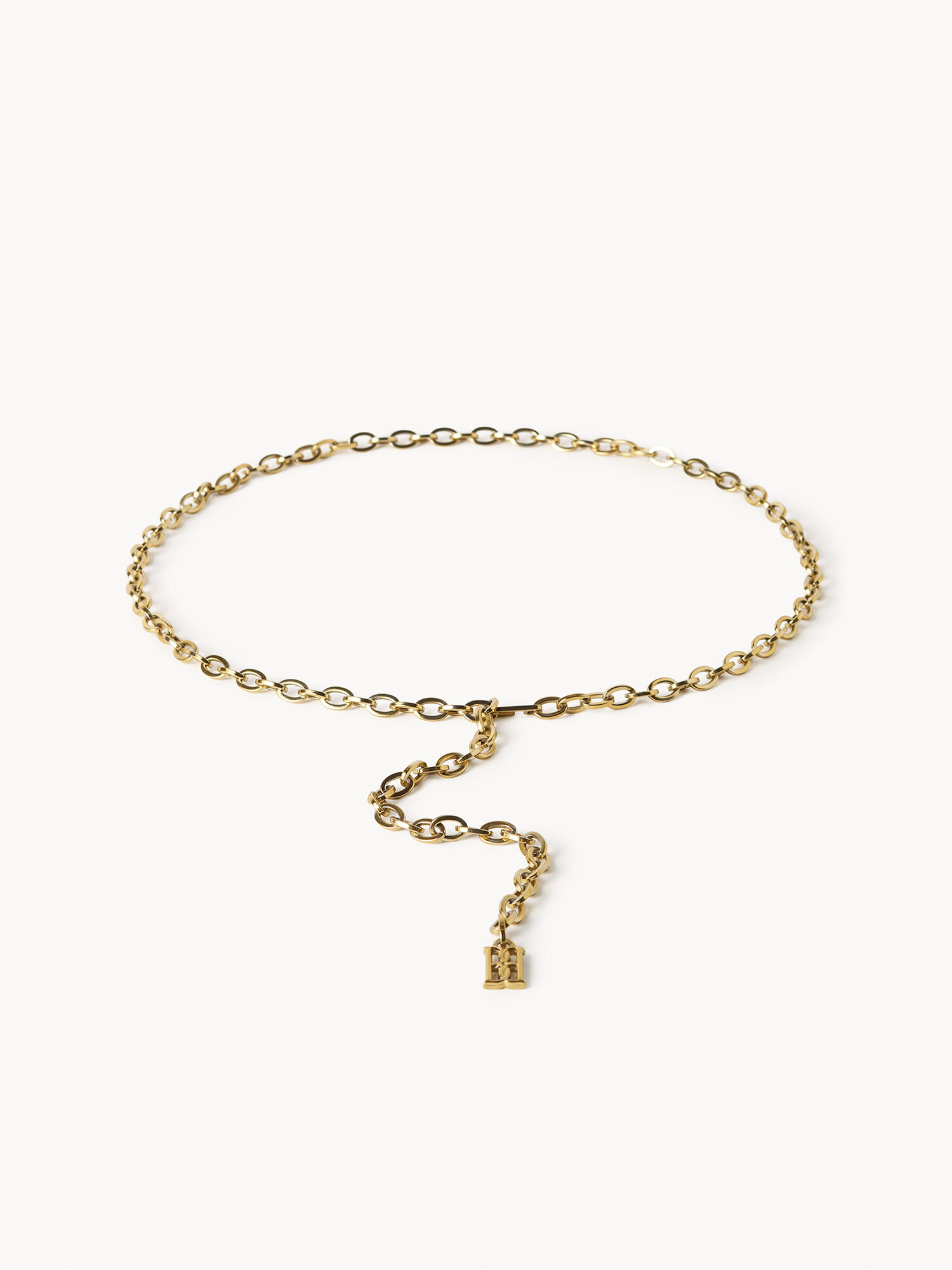 Paski By Malene Birger Chanlo Gold-tone Chain Złote | PL_BB15361