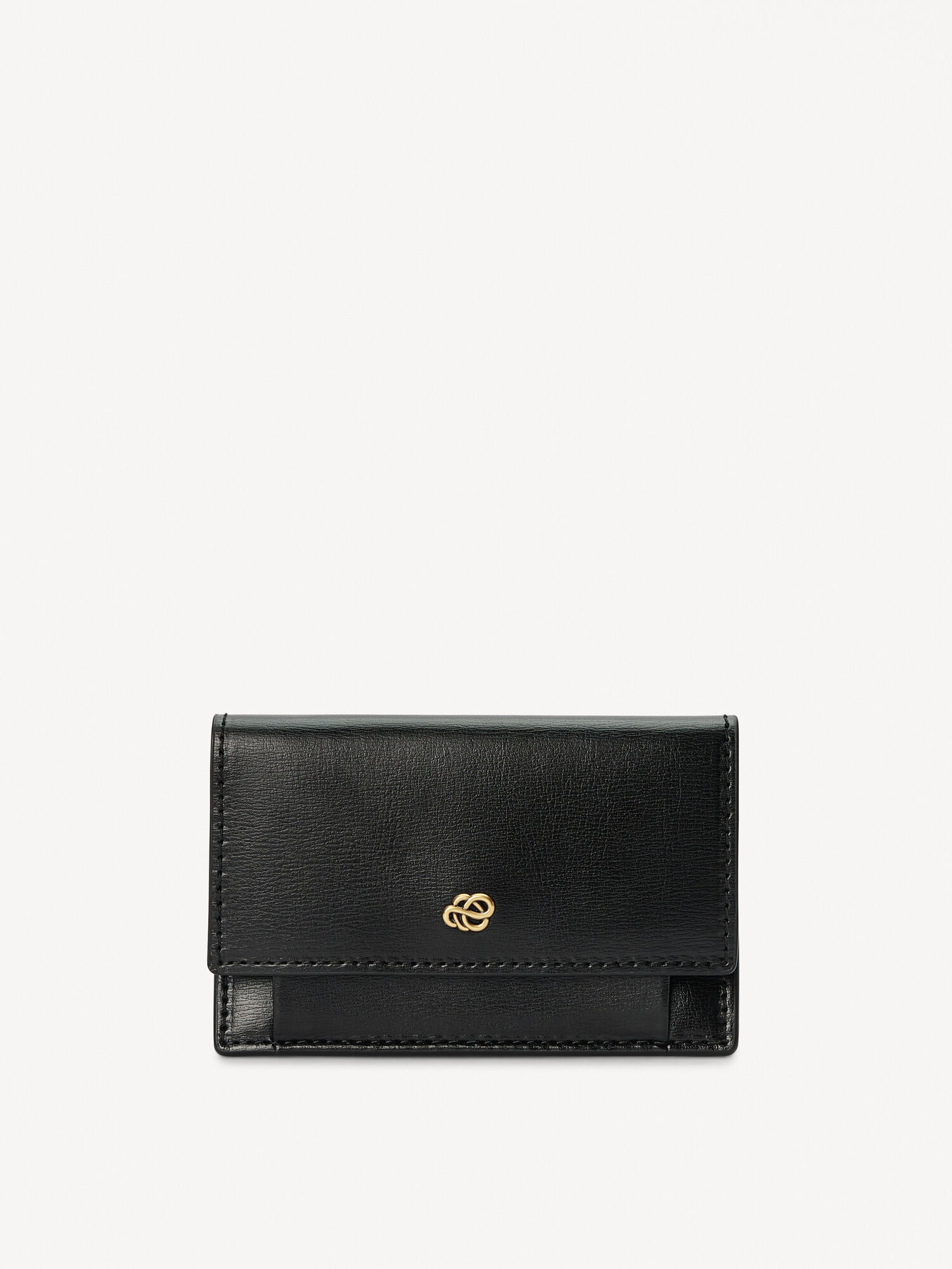 Portfele i wizytowniki By Malene Birger Aya Leather Wallet Czarne | PL_BB69604