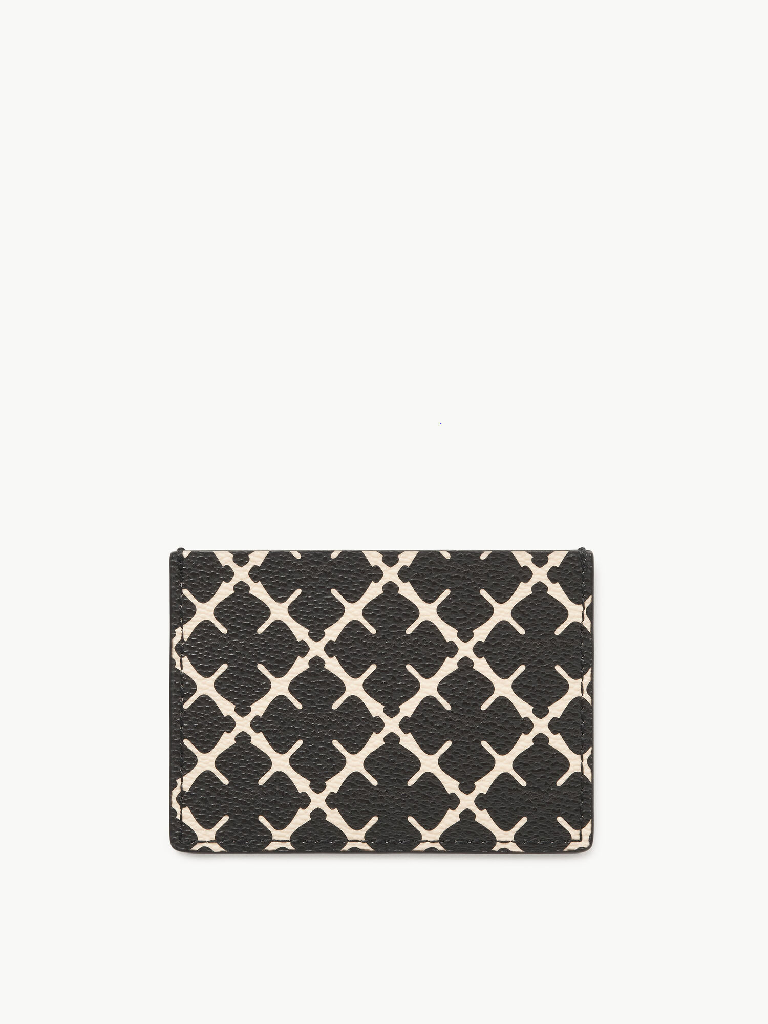 Portfele i wizytowniki By Malene Birger Elia Printed Cardholder Czarne | PL_BB72796