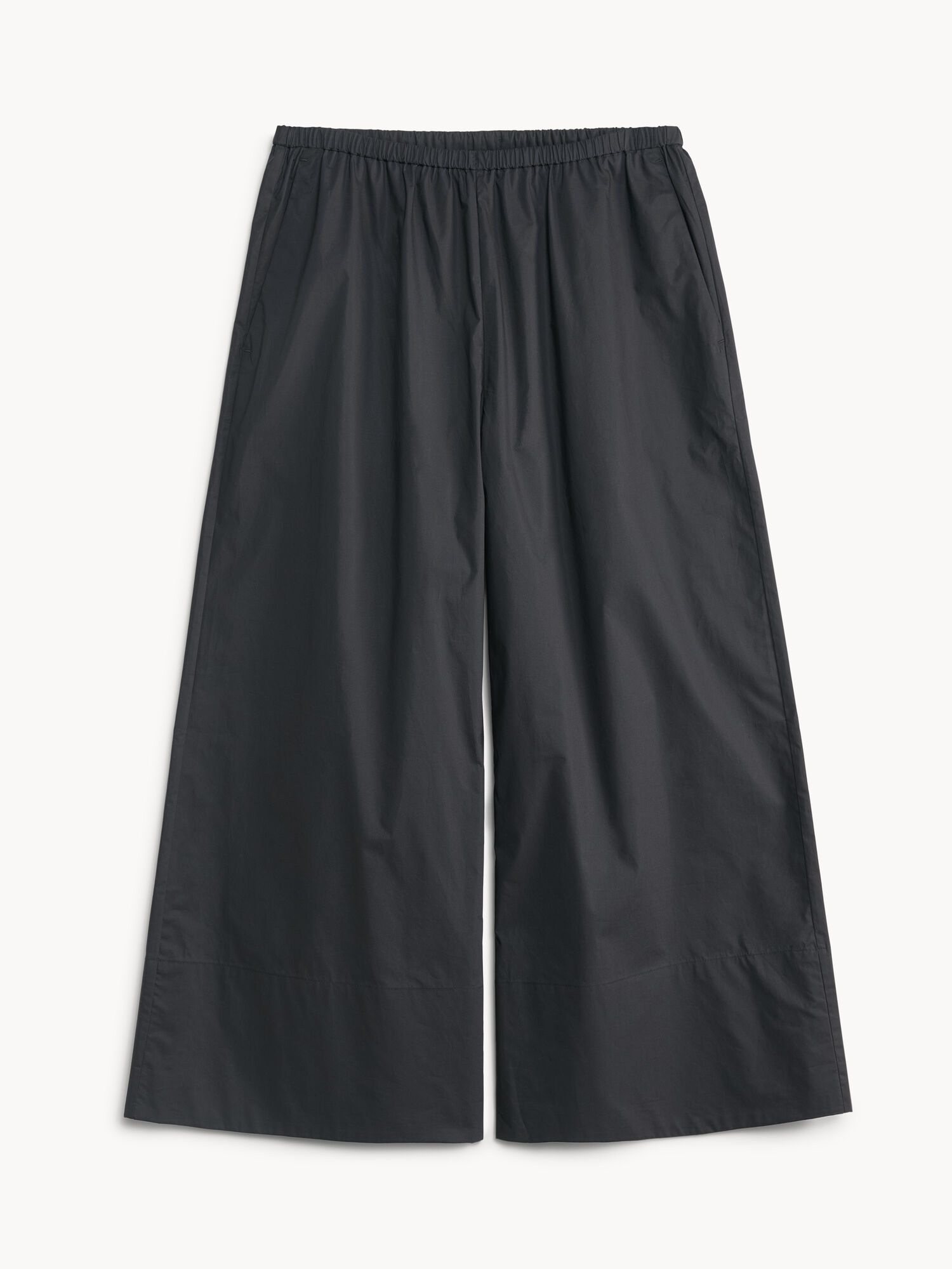 Portki By Malene Birger Luisa High-waisted Czarne | PL_BB50609