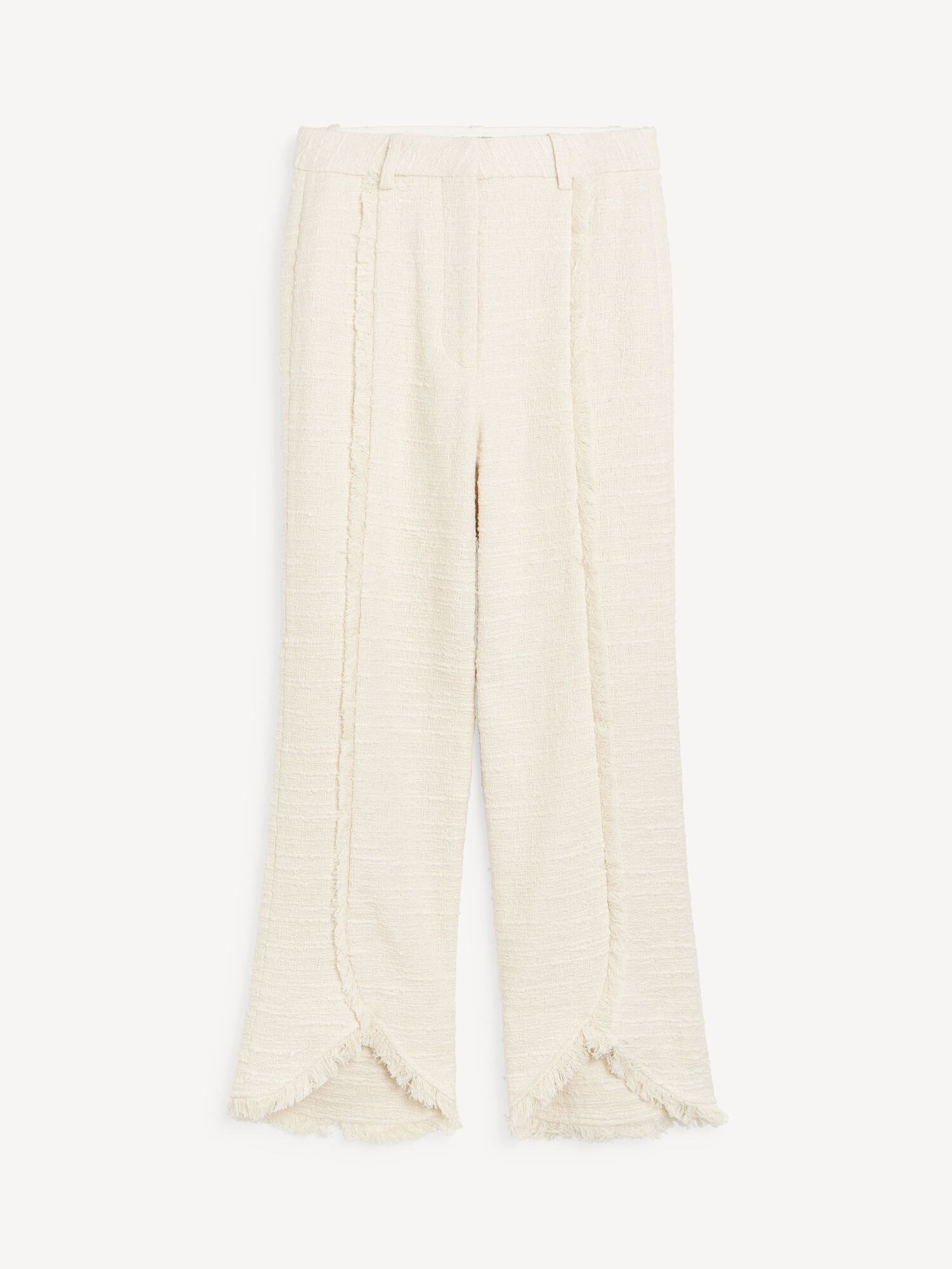 Portki By Malene Birger Nadihas High-waist Białe | PL_BB63834