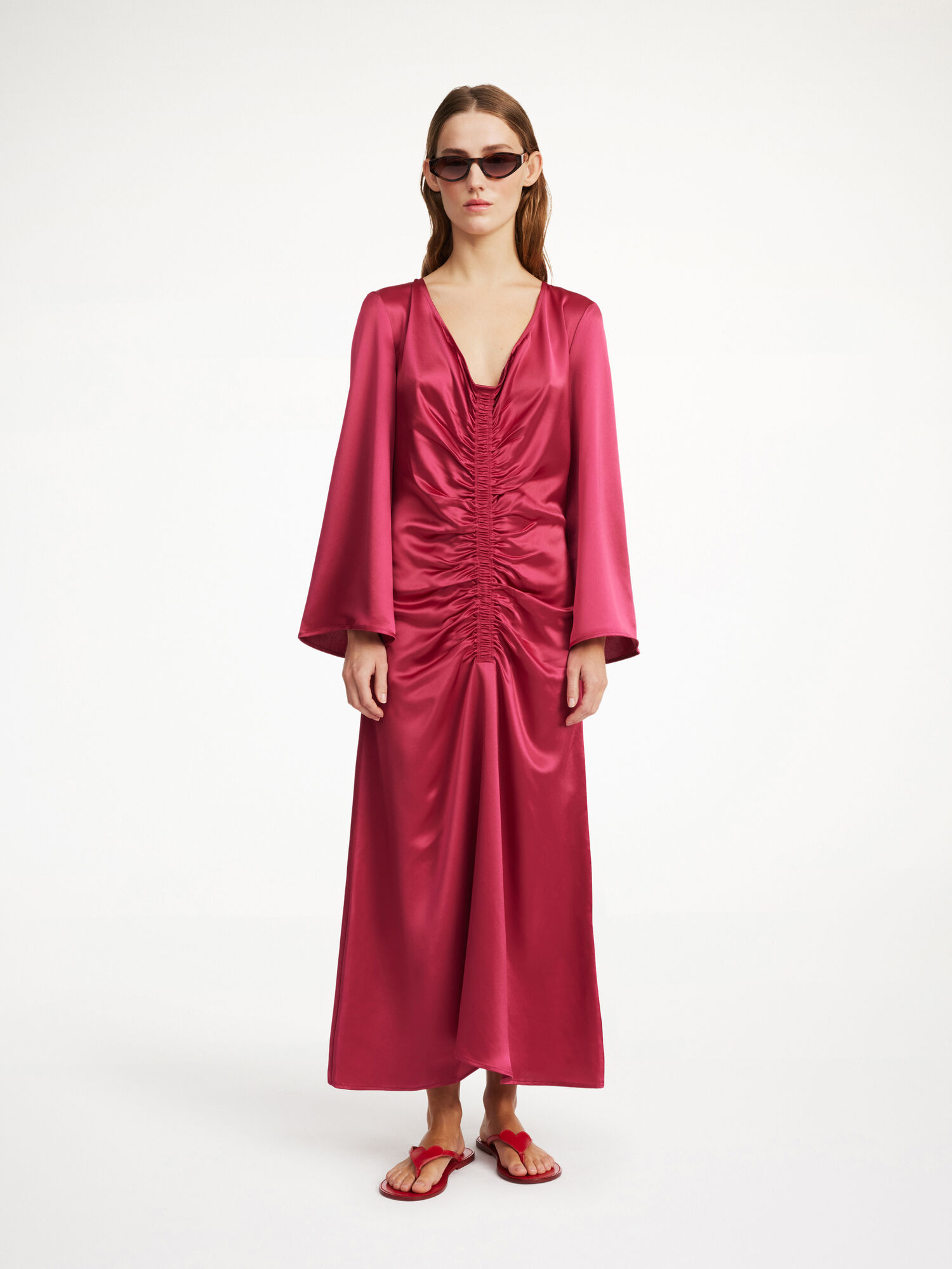 Sukienka By Malene Birger Lavende Maxi Wild berries | PL_BB42621