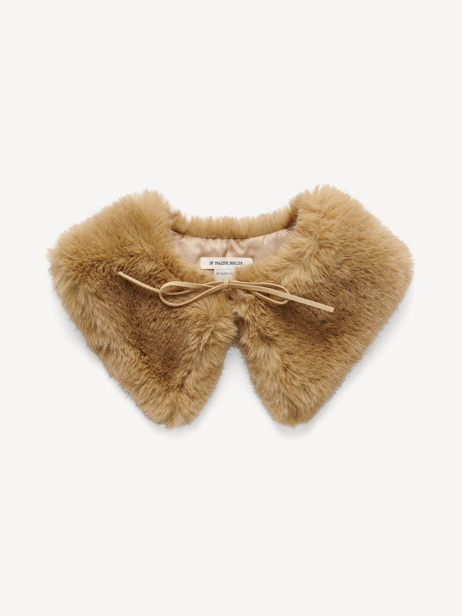 Szaliki By Malene Birger Cowie Faux Fur Collar Tannin | PL_BB30257