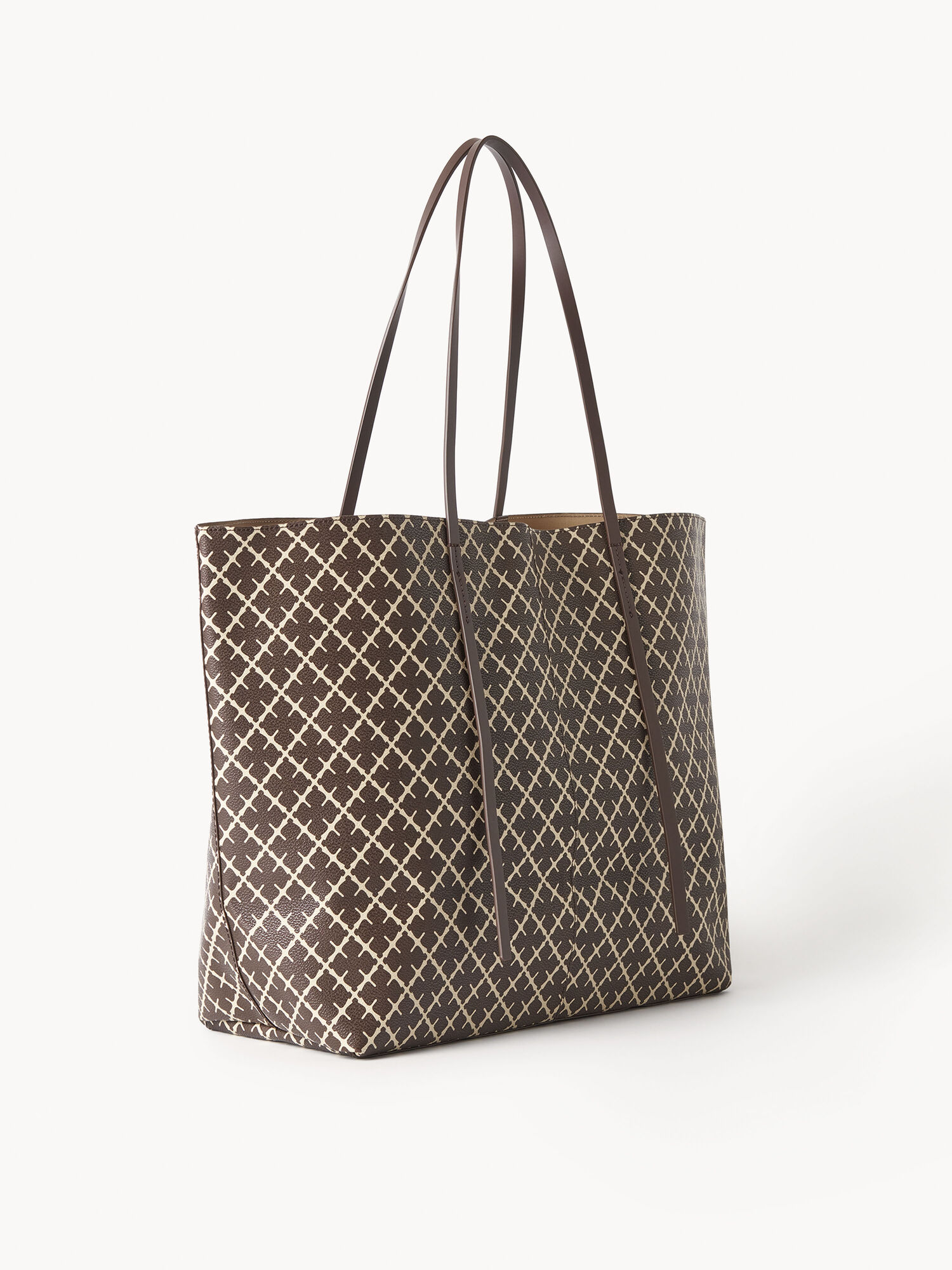 Torby By Malene Birger Abi Printed Tote Brązowe | PL_BB81126