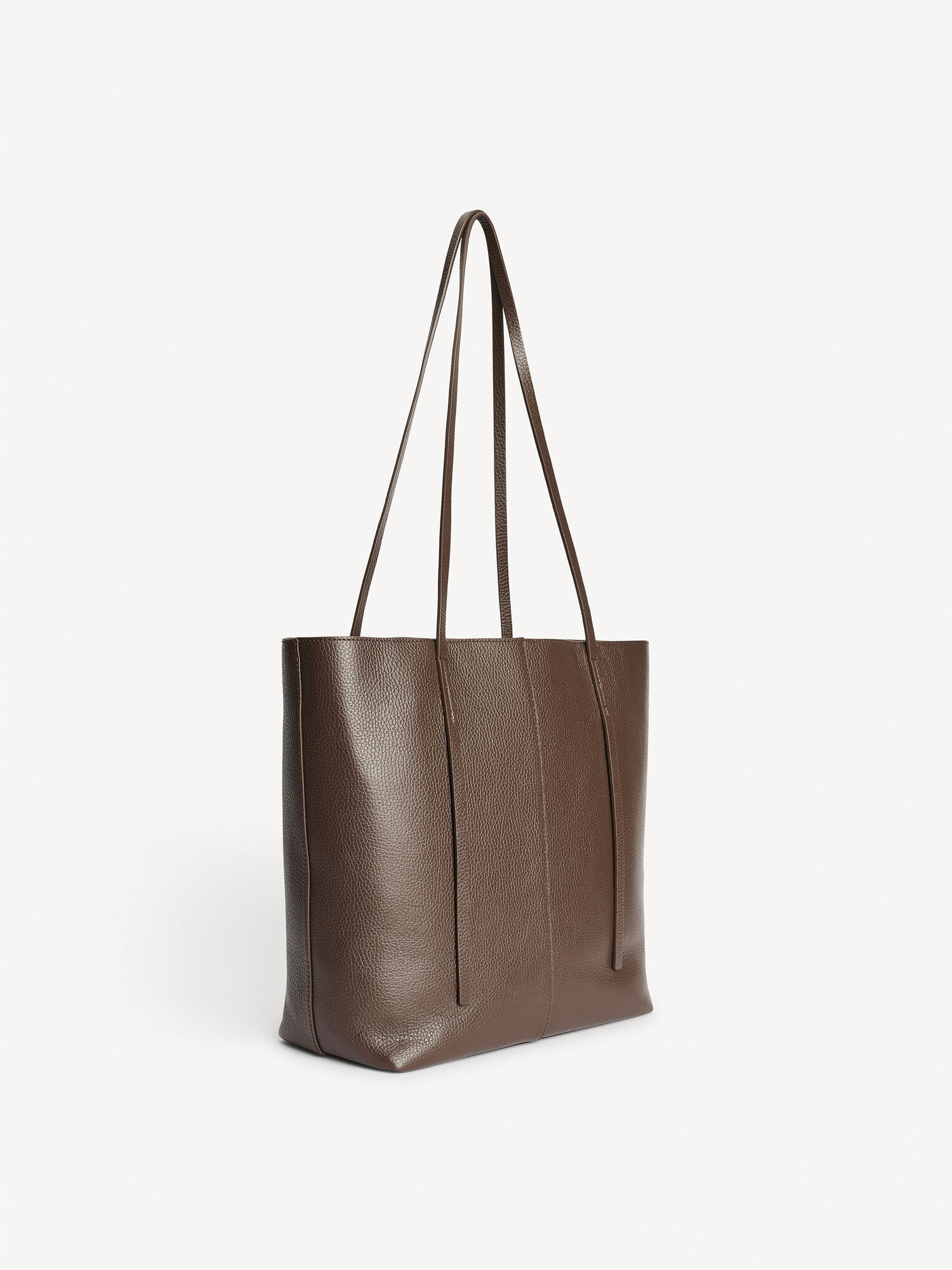 Torby By Malene Birger Abilso Leather Tote Kawa | PL_BB77227