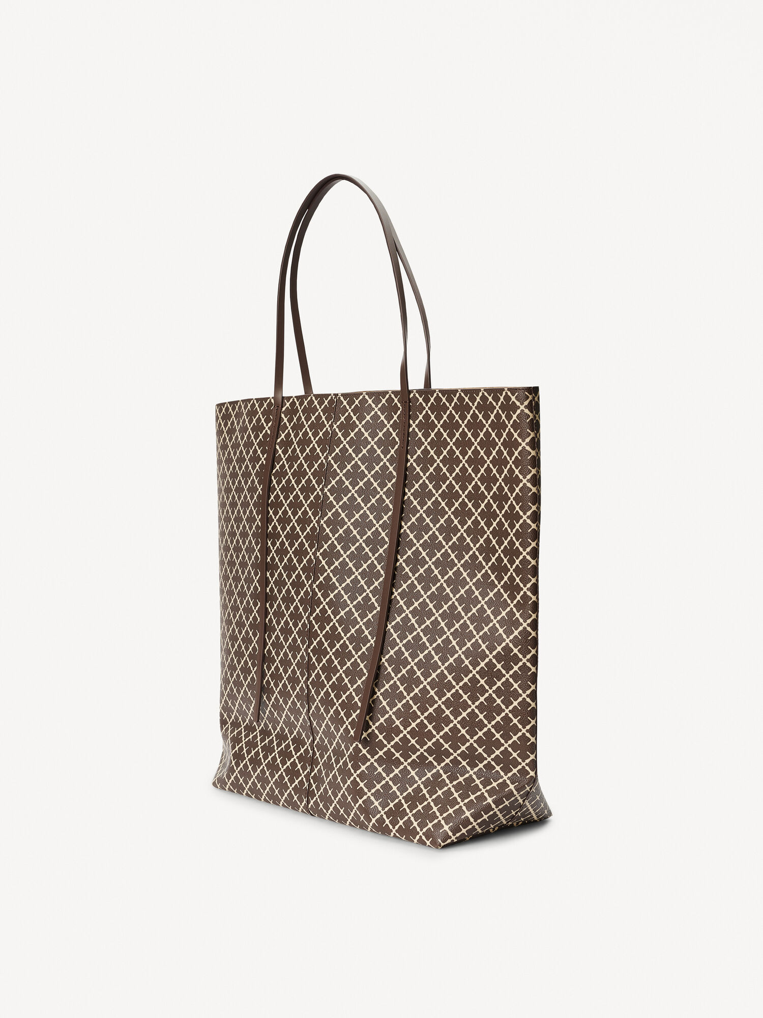 Torby By Malene Birger Abrille Printed Tote Brązowe | PL_BB67618