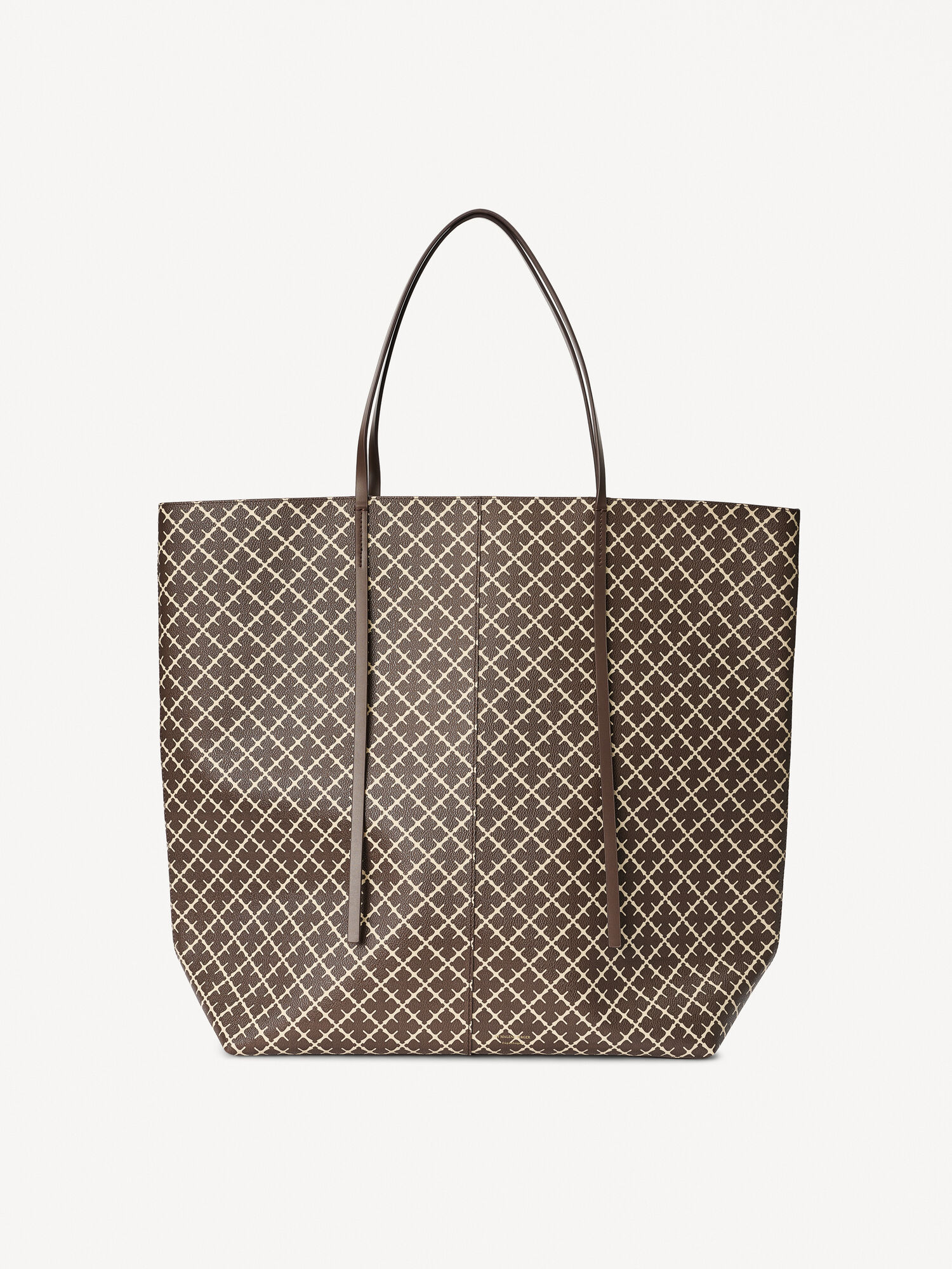 Torby By Malene Birger Abrille Printed Tote Brązowe | PL_BB67618