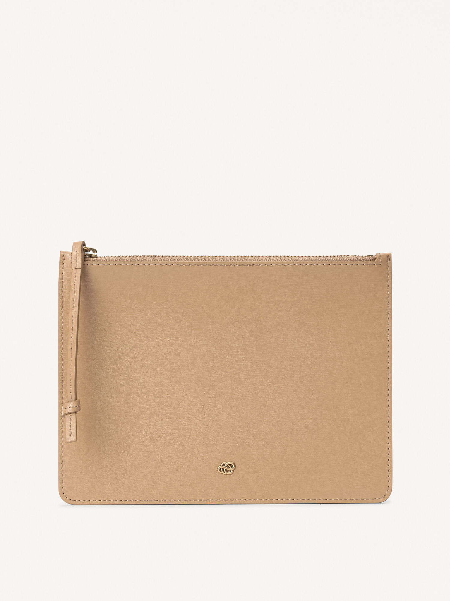 Torby By Malene Birger Aya Leather Purse Sand | PL_BB79052