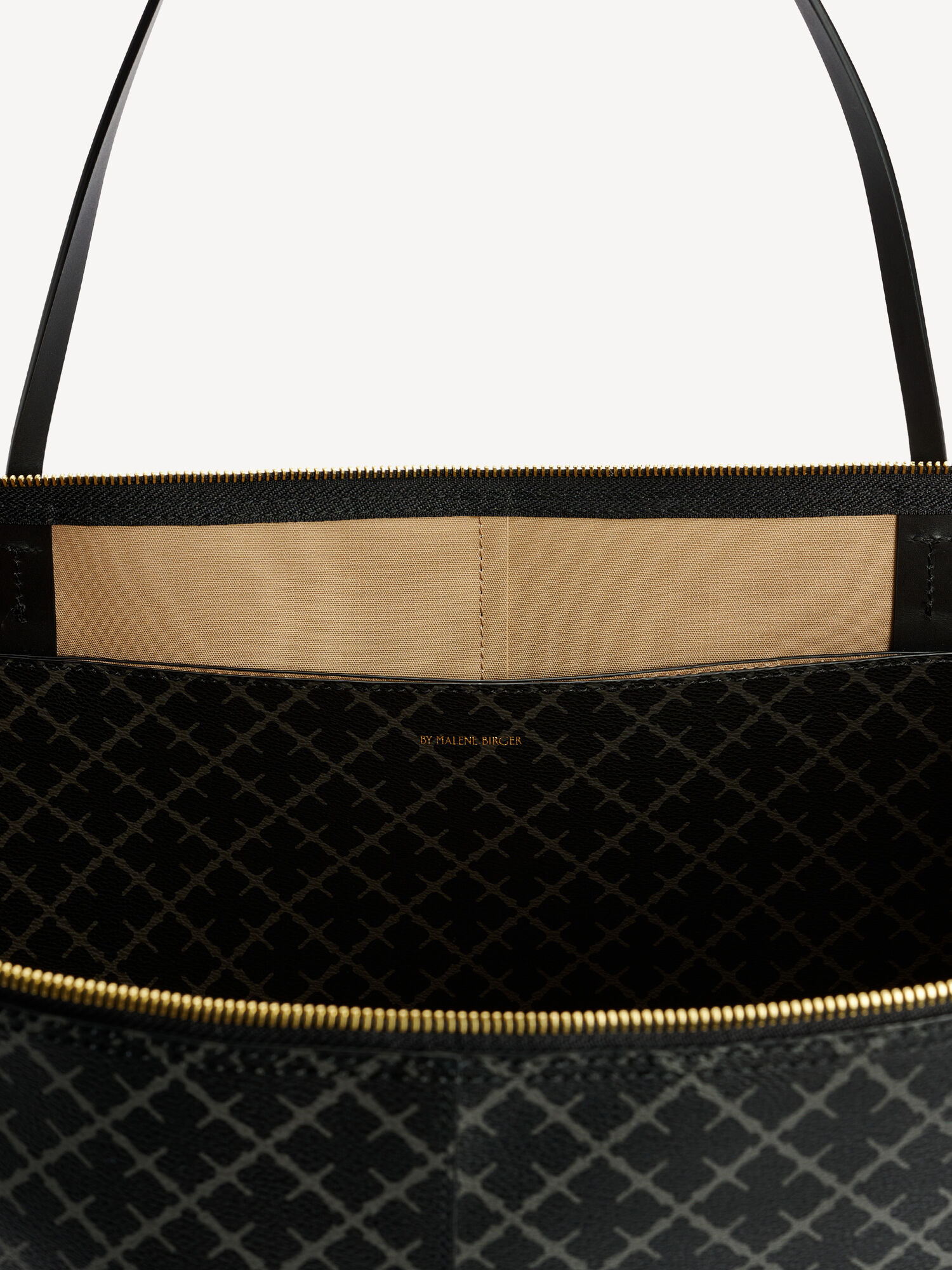 Torby By Malene Birger Leesa Tote Charcoal | PL_BB40330